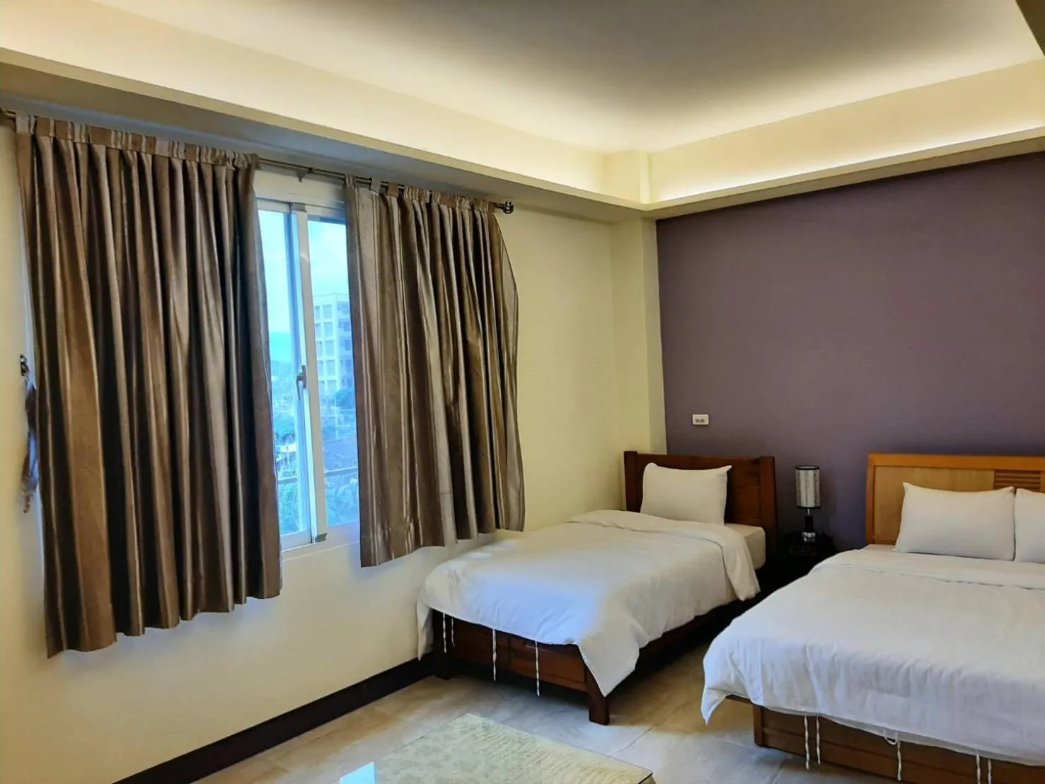 Bed in Chishang Daoxiang Hotel