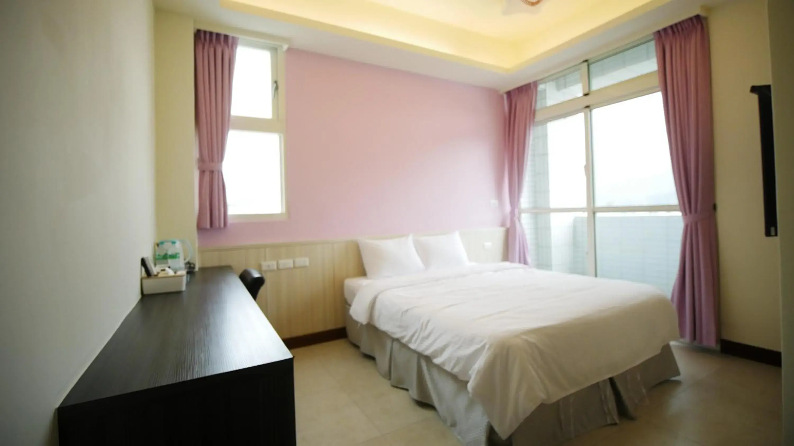 Bed in Chishang Daoxiang Hotel Bed in Chishang Daoxiang Hotel