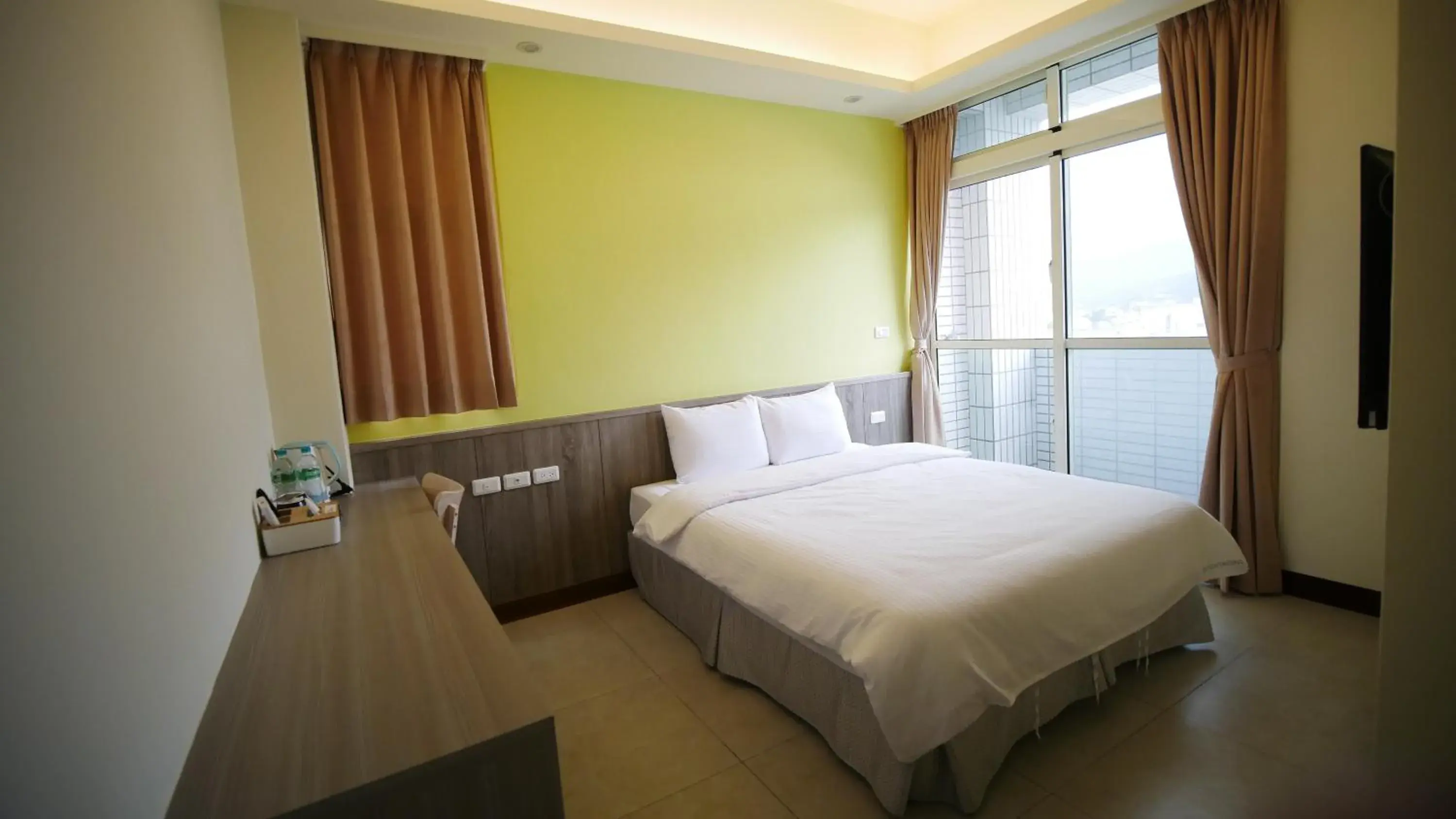 Bed in Chishang Daoxiang Hotel Bed in Chishang Daoxiang Hotel