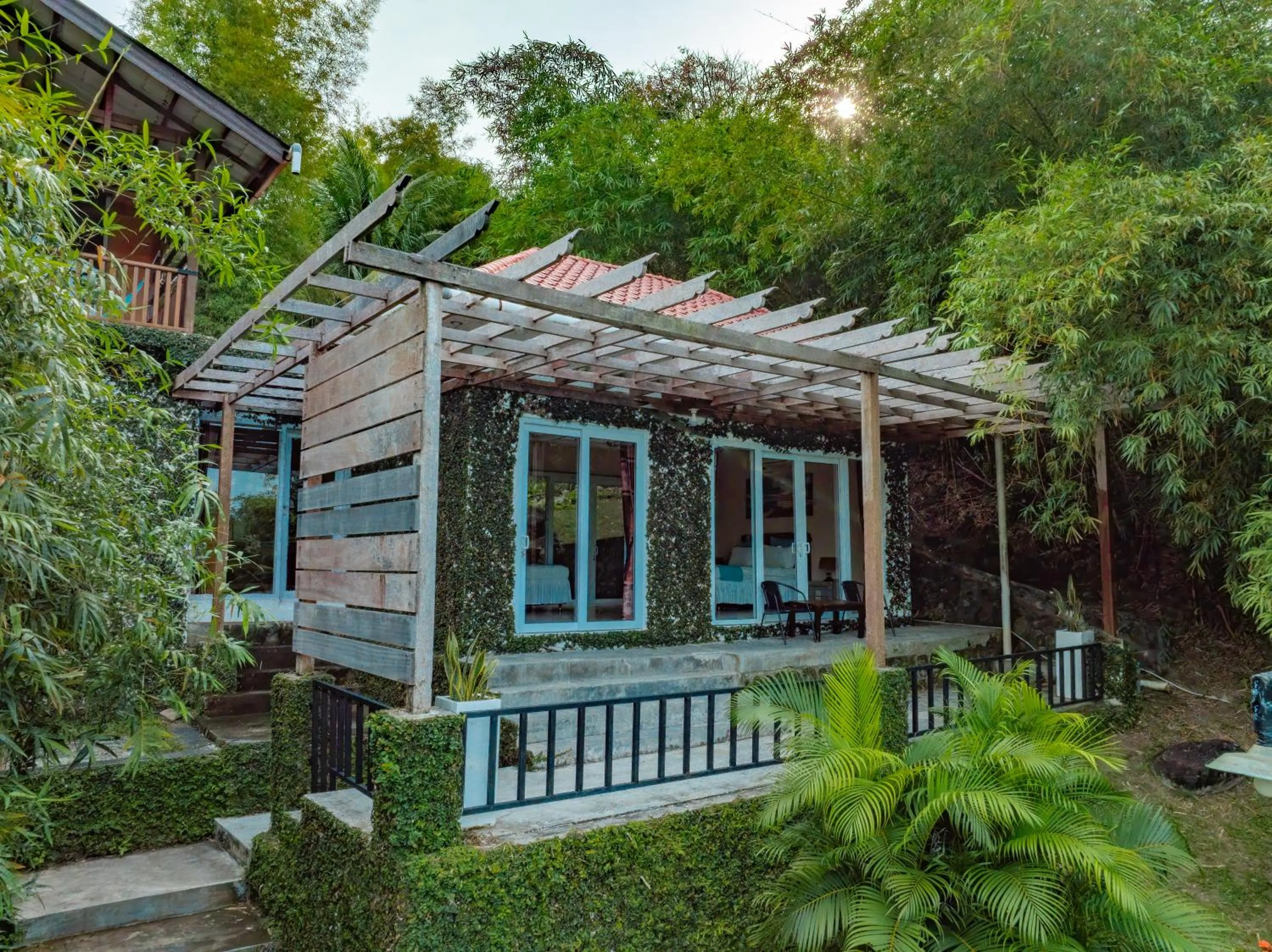 Property building in The Hawk's Nest Resort