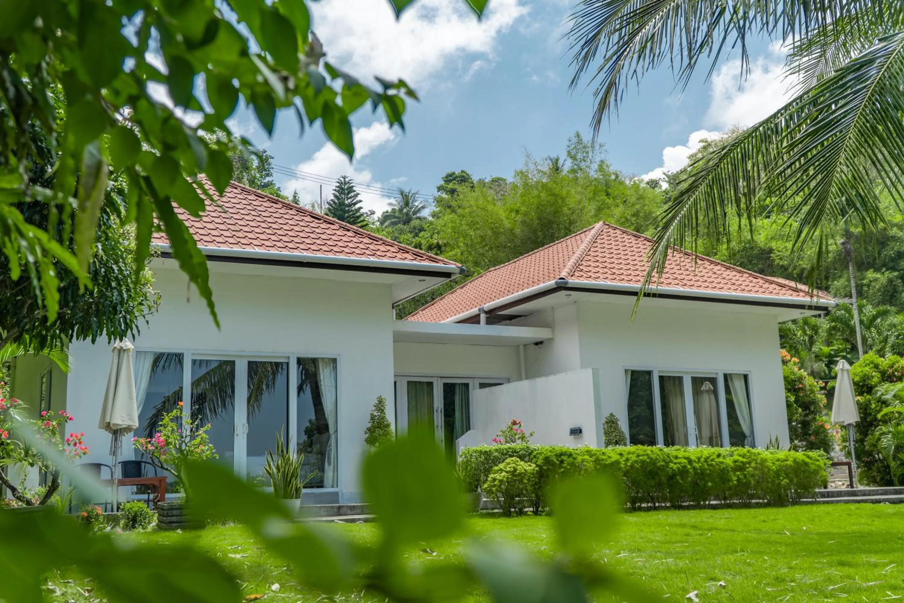 Property building in The Hawk's Nest Resort