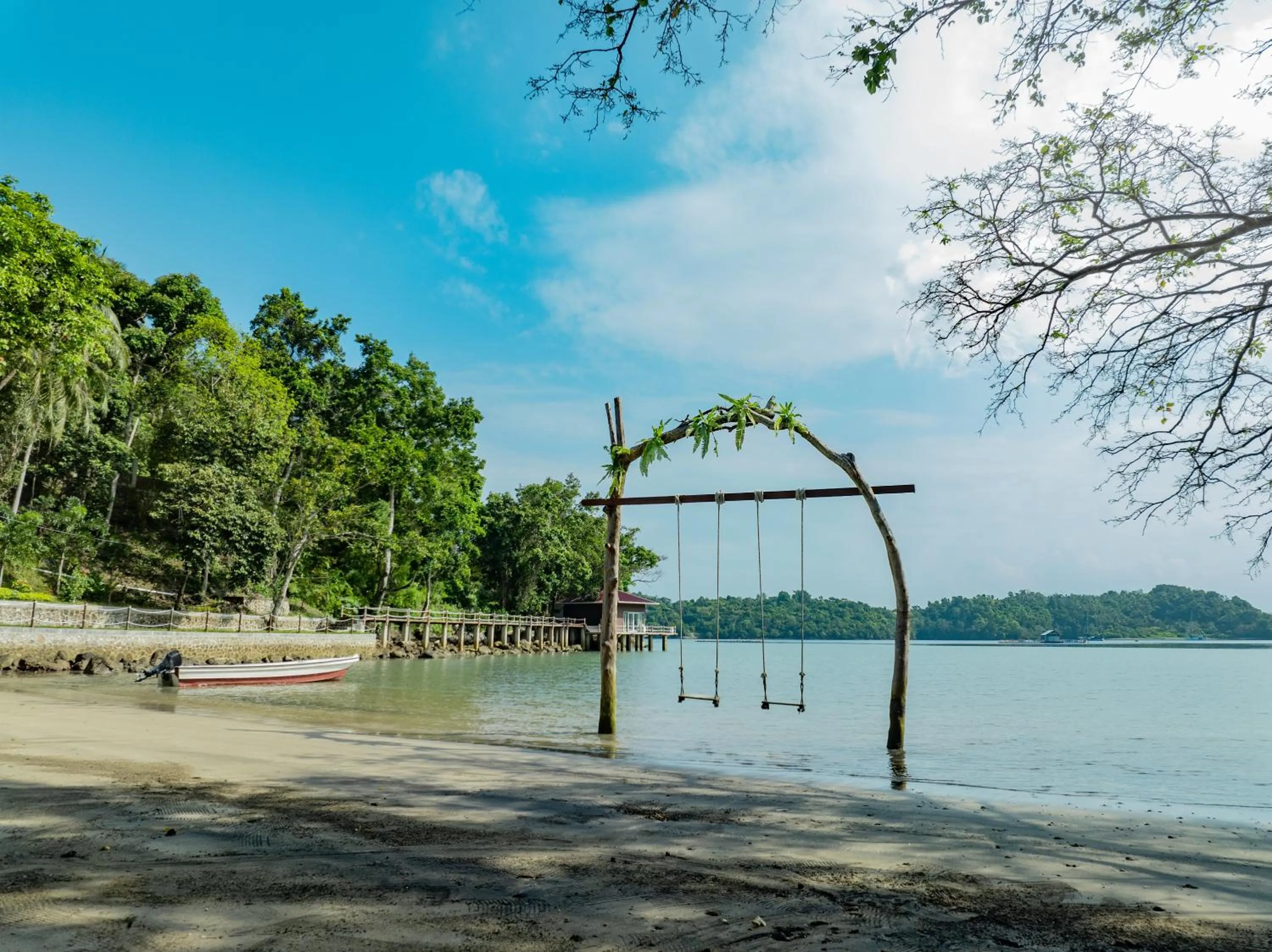 Beach in The Hawk's Nest Resort