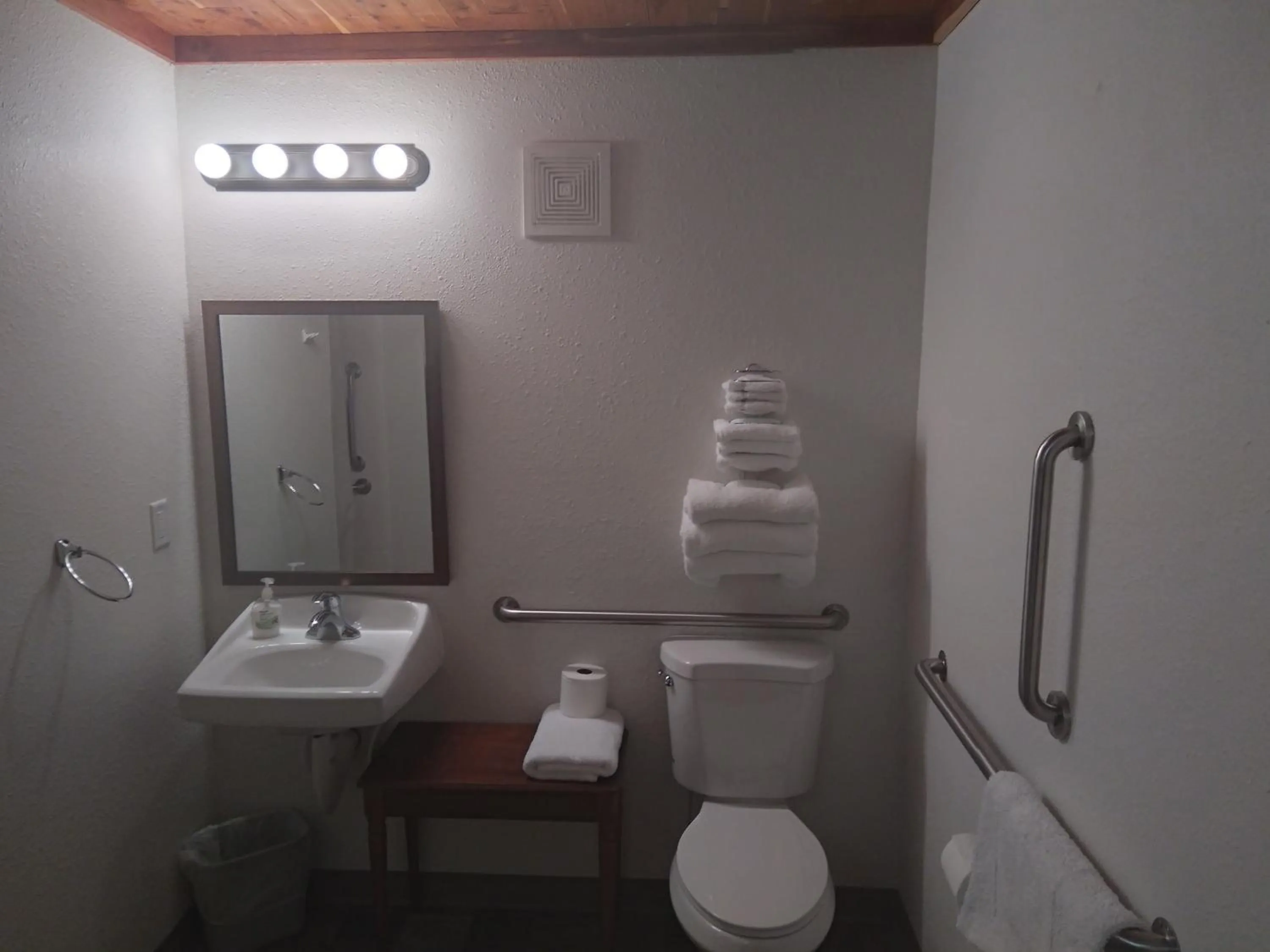 Toilet in Comfort Zone Inn