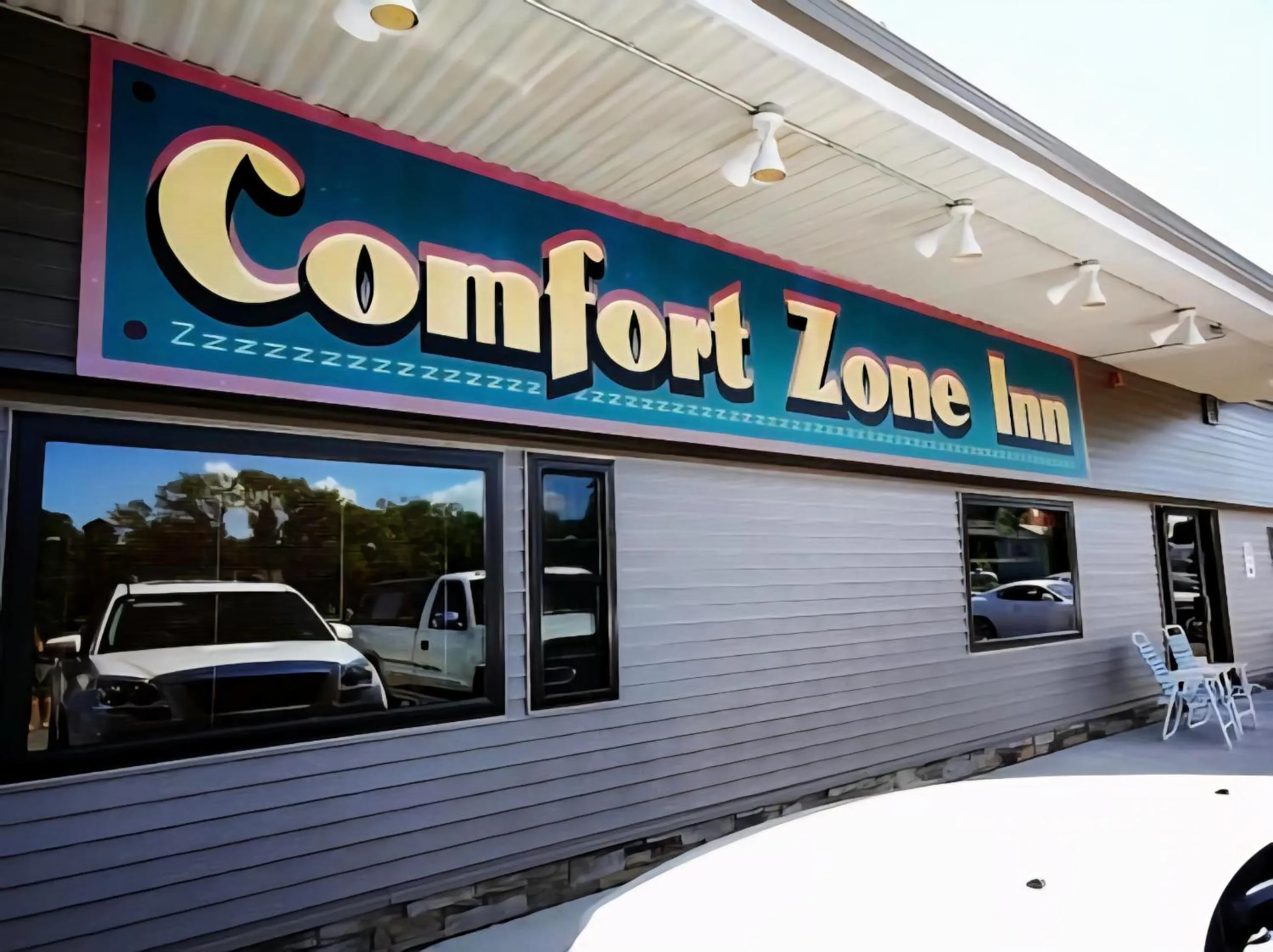 Property building in Comfort Zone Inn