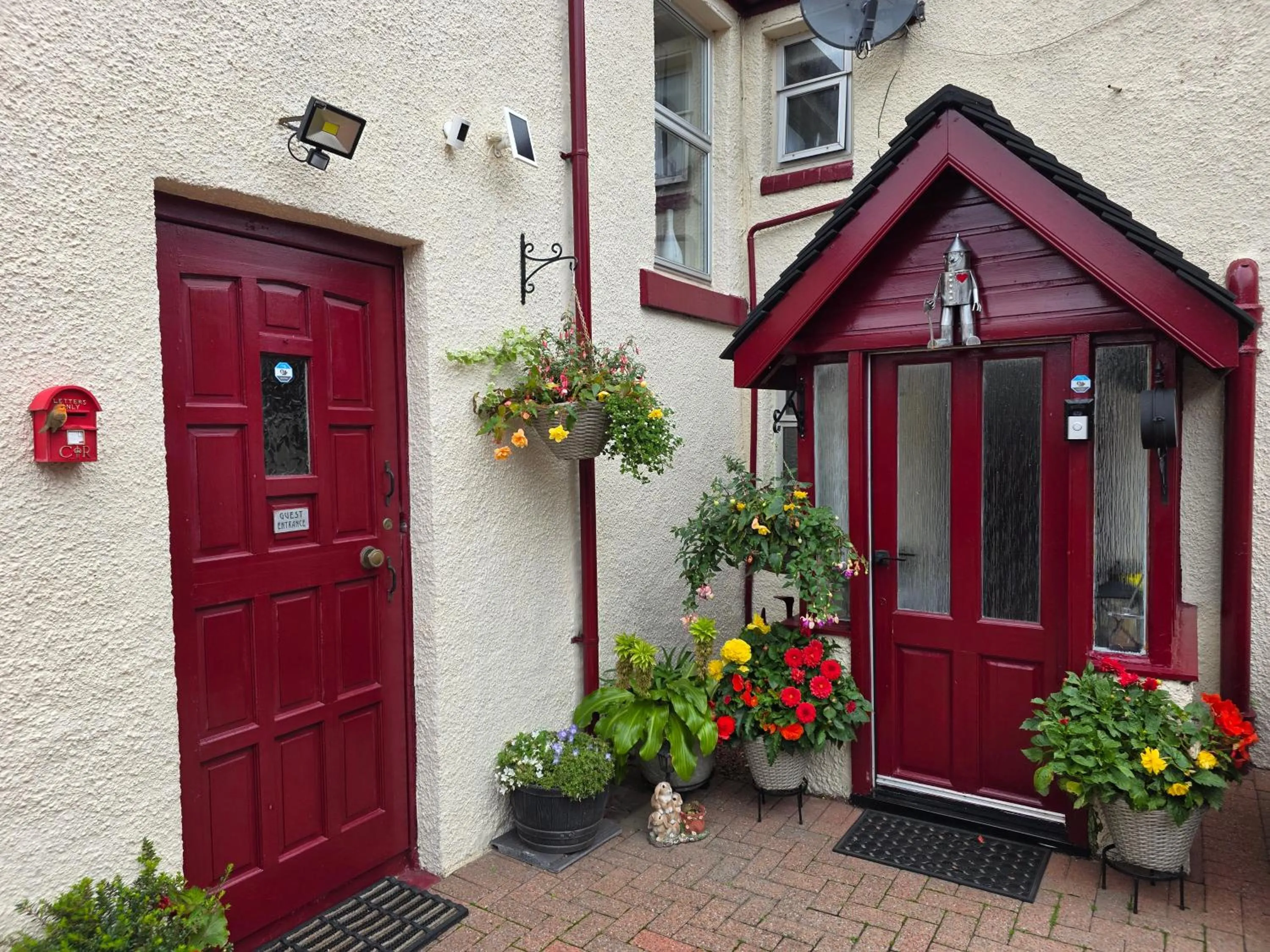 Facade/entrance in St Leonards Guest House