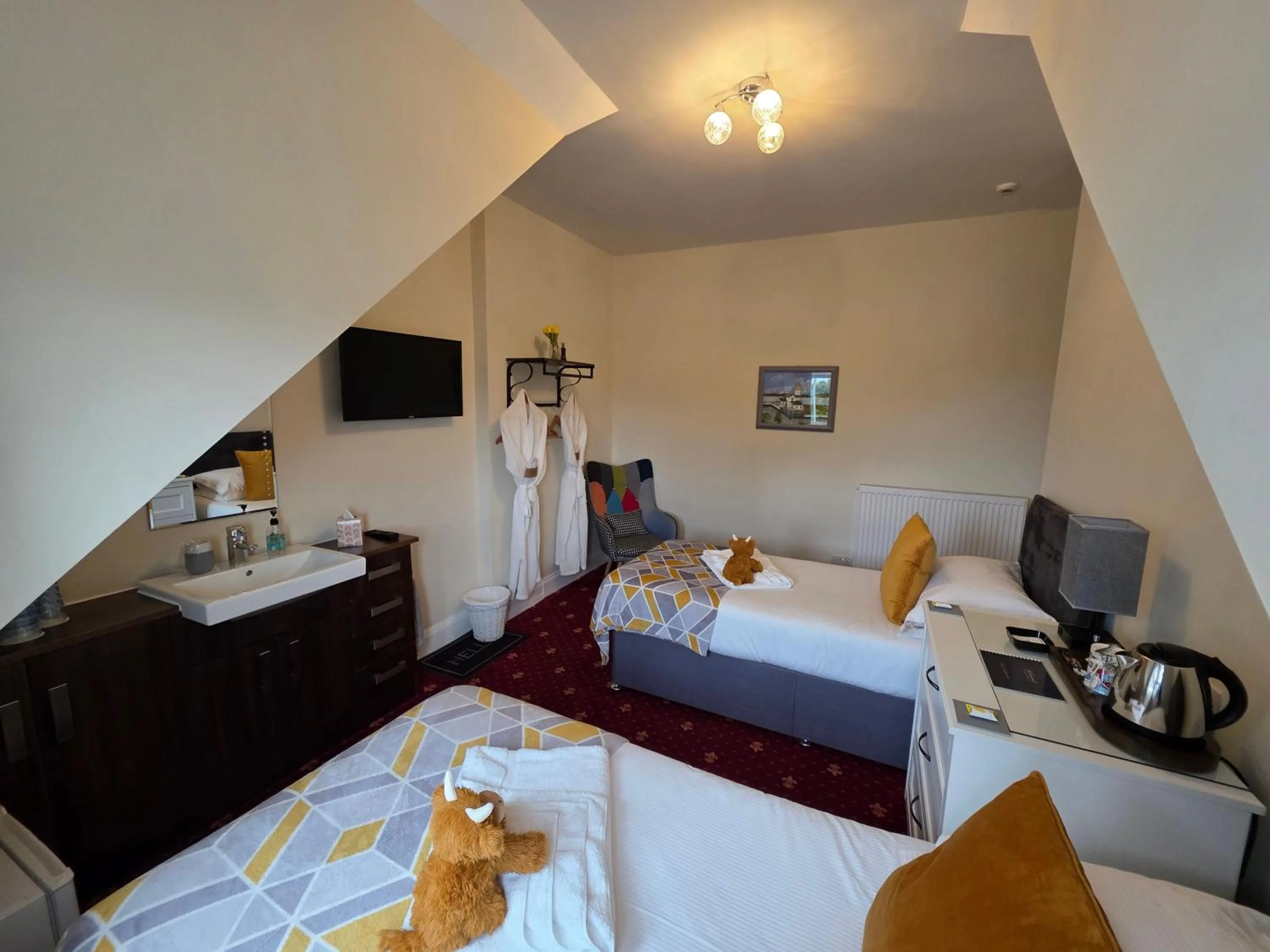 Bed in St Leonards Guest House