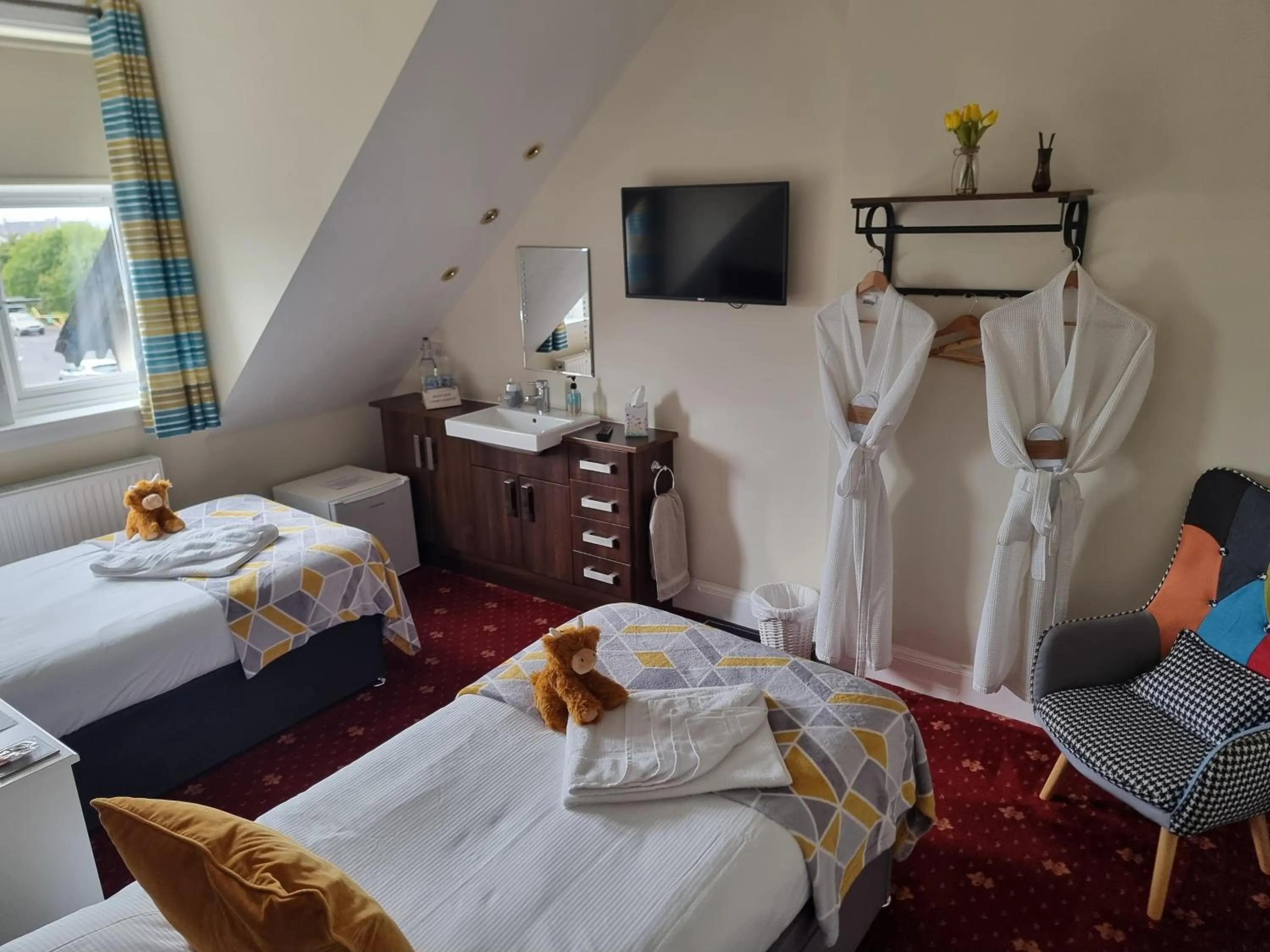 Bed in St Leonards Guest House