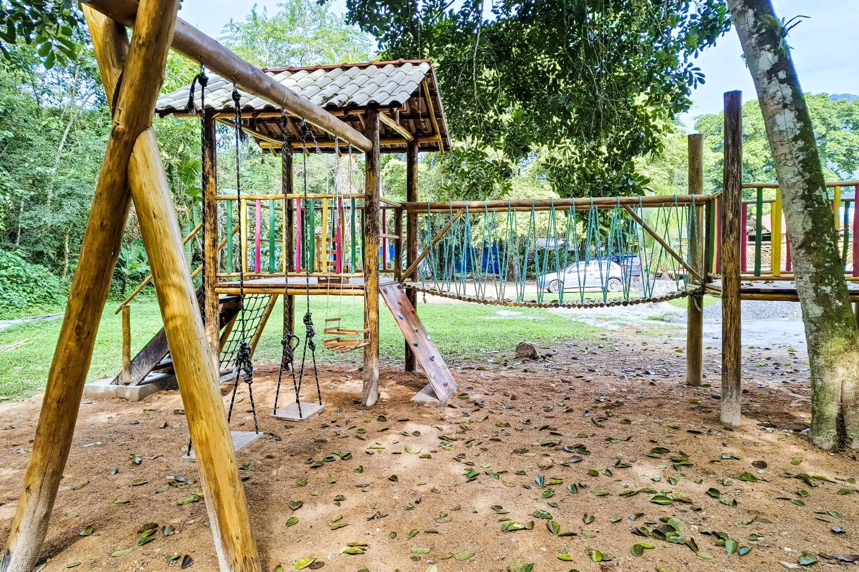 Children play ground in VELINN Pousada Bali Itamambuca