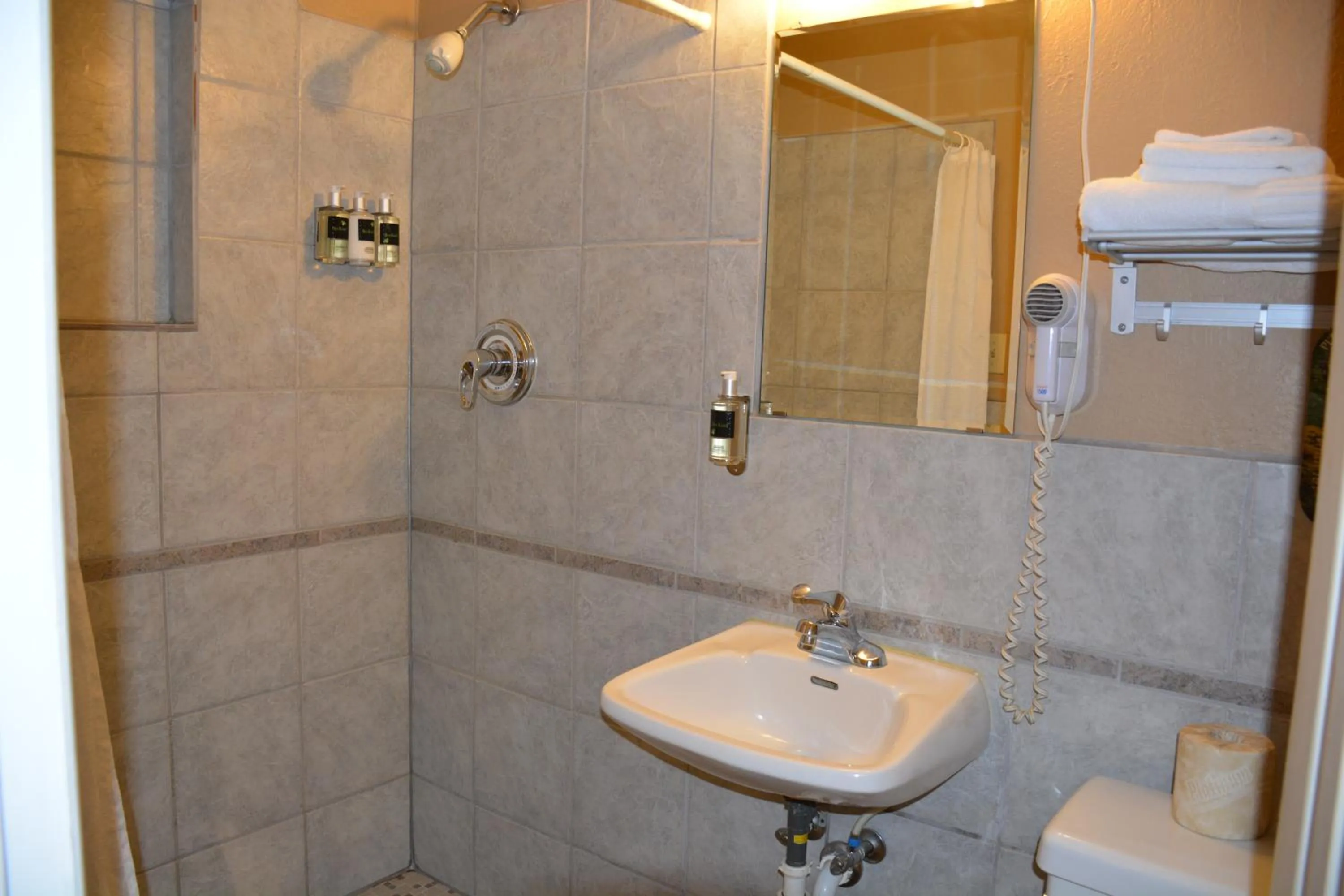 Bathroom in Sitzmark Chalet Inn