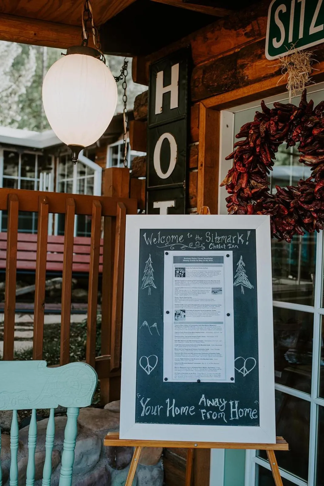 Facade/entrance in Sitzmark Chalet Inn