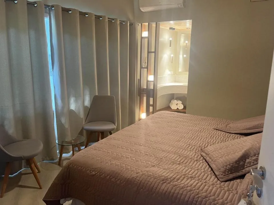 Bed in Pousada Vila das Cores