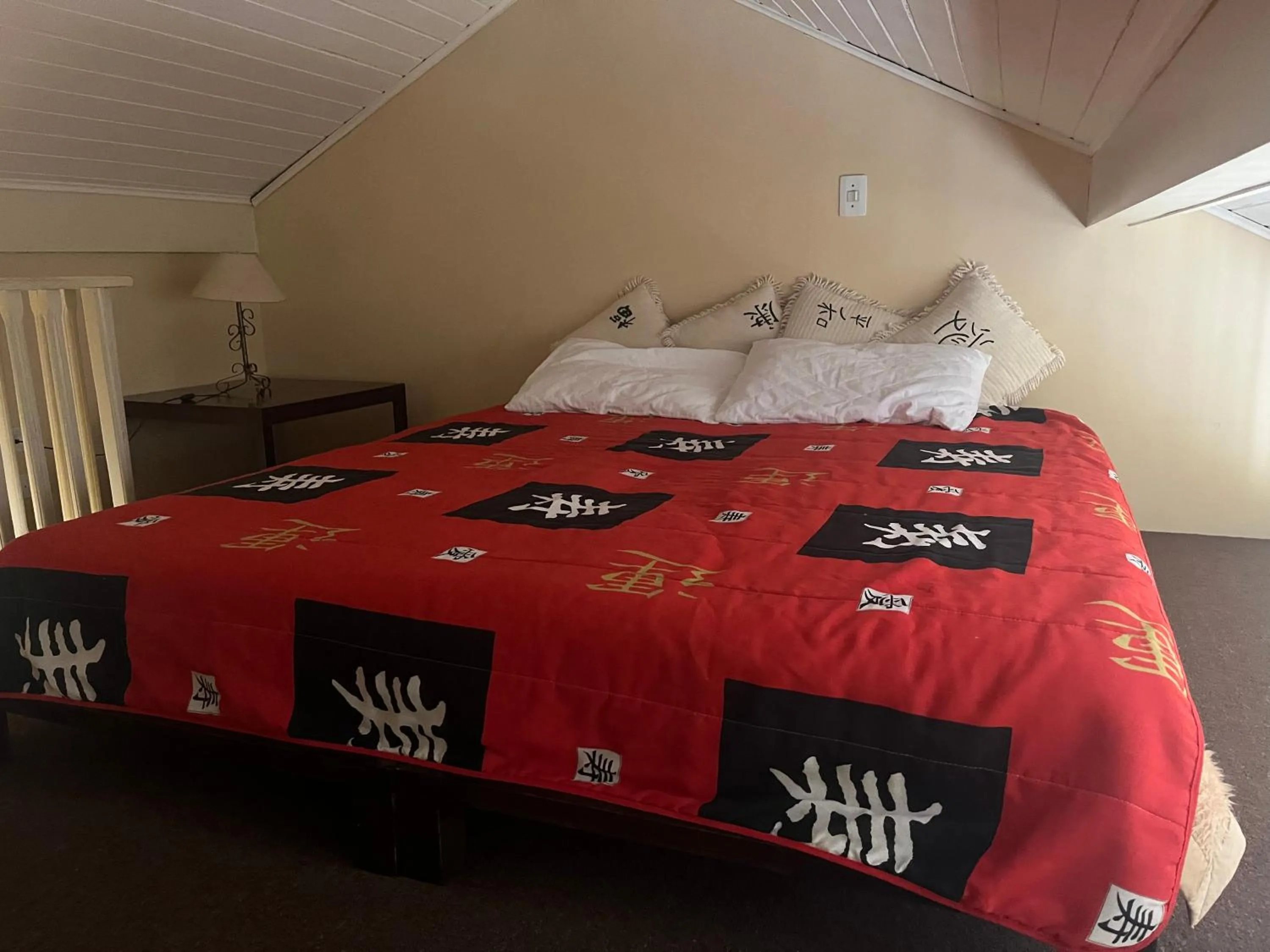 Bed in Pousada Vila das Cores