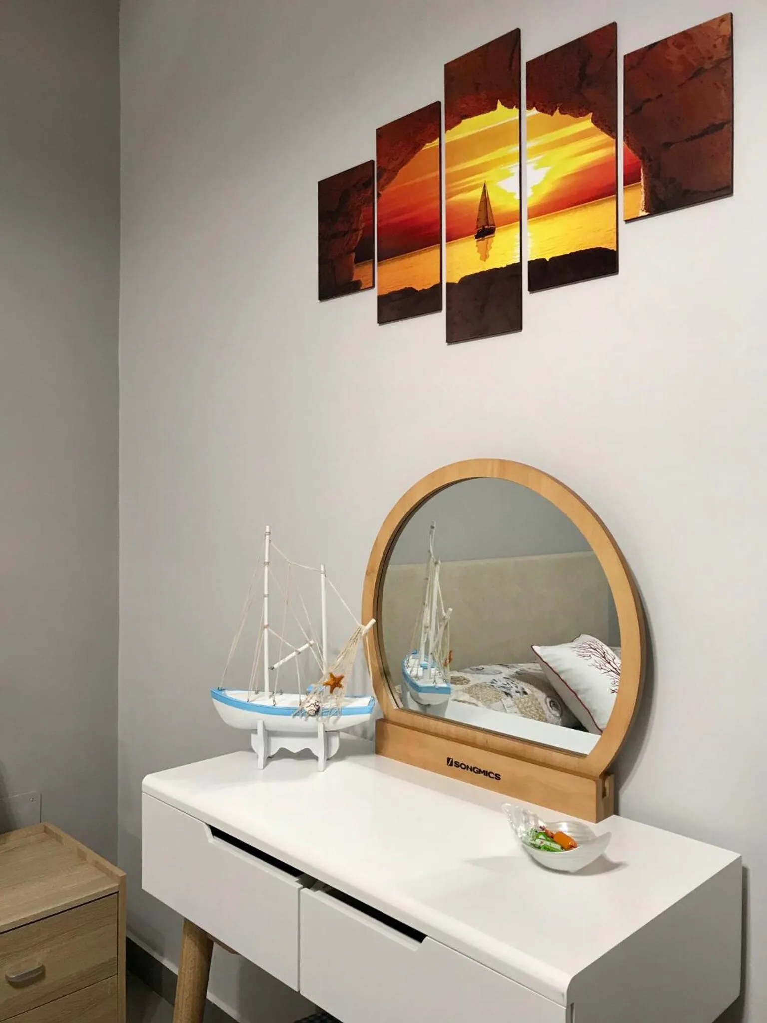 Decorative detail in Castello di Sabbia