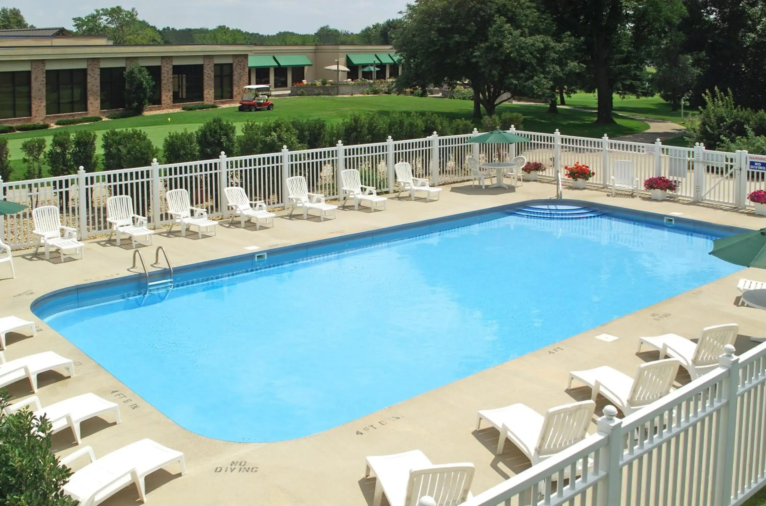 Swimming pool in Lake Okoboji Resort and Conference Center Swimming pool in Lake Okoboji Resort and Conference Center