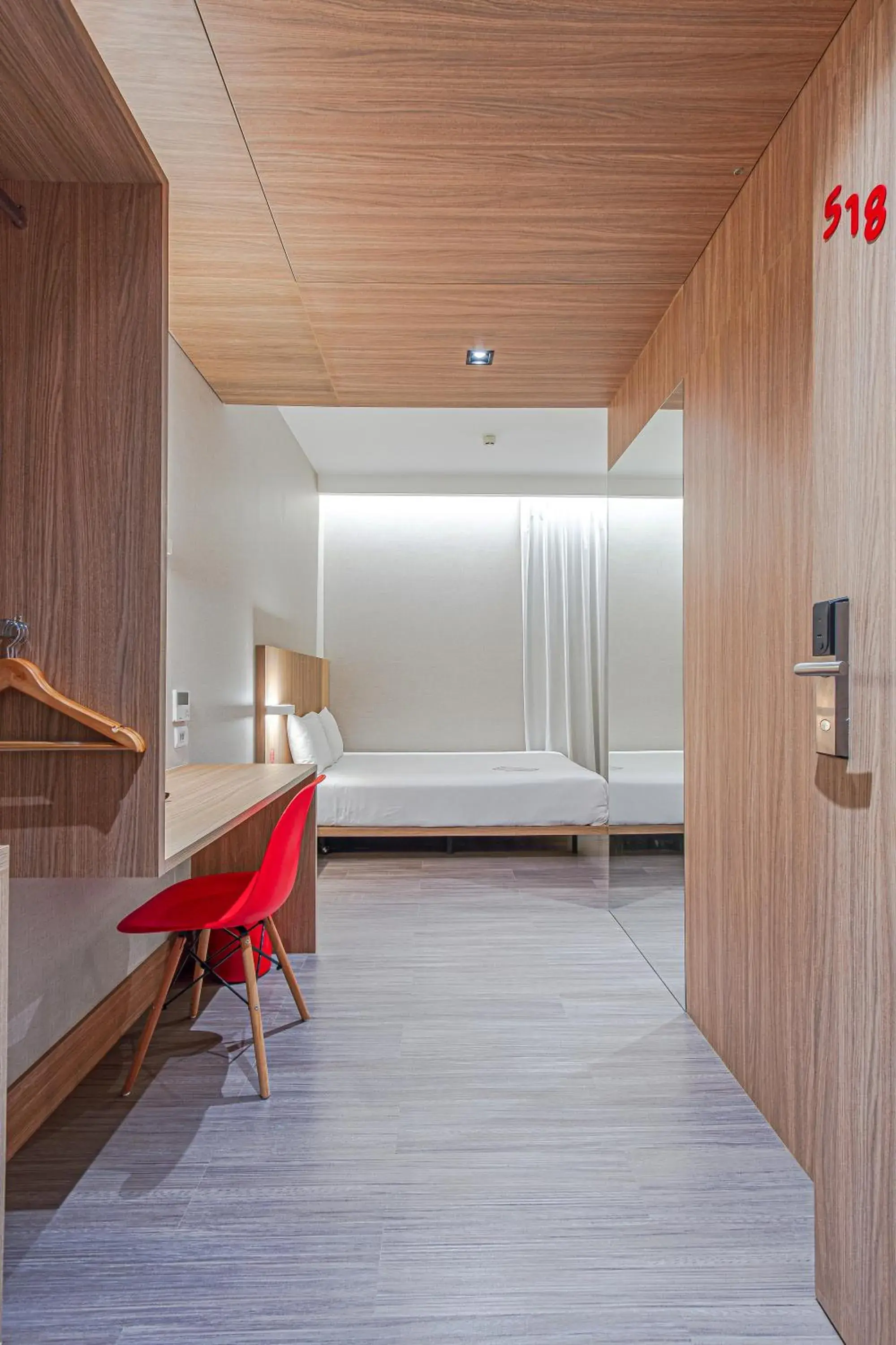 Bed in Hotel Moov Curitiba Bed in Hotel Moov Curitiba