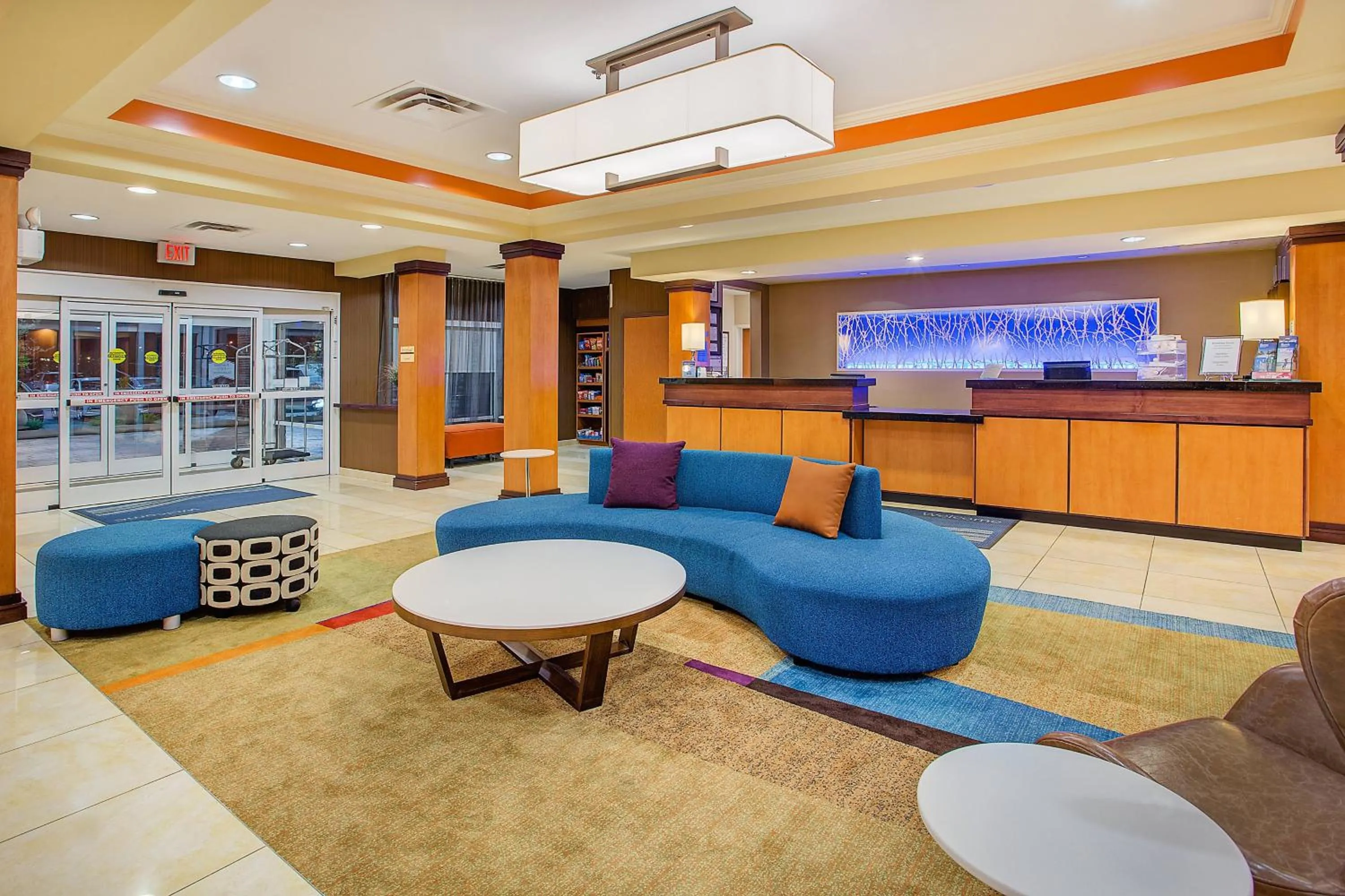 Lobby or reception in Fairfield Inn & Suites Cookeville