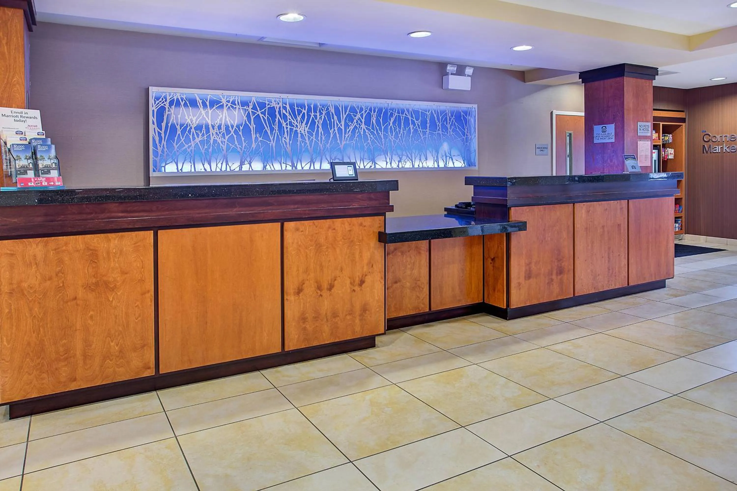 Lobby or reception in Fairfield Inn & Suites Kodak