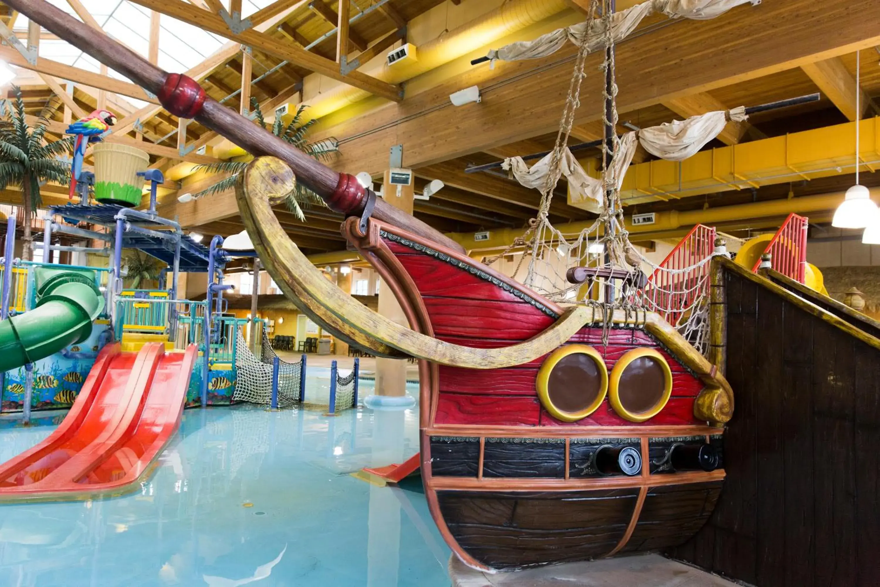 Aqua park in Bridges Bay Resort Aqua park in Bridges Bay Resort