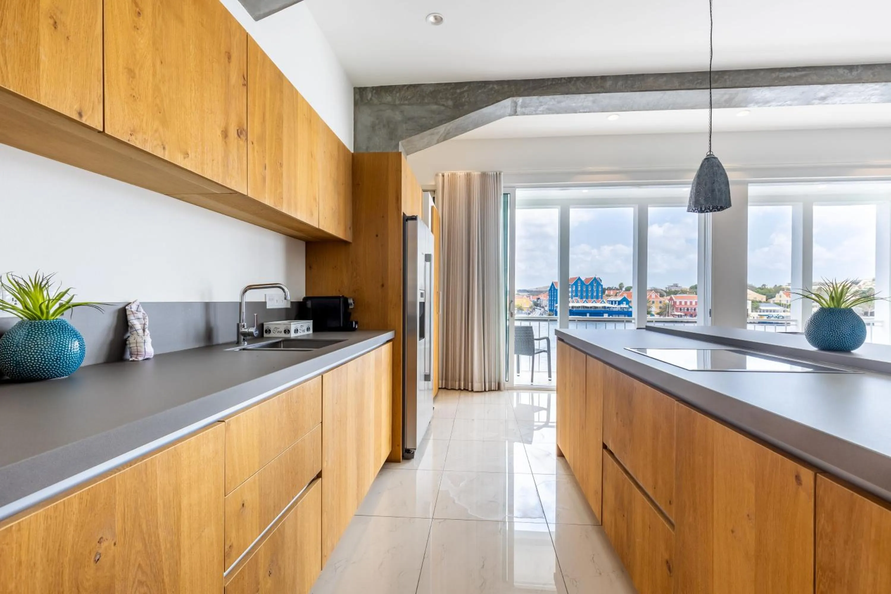 kitchen in Blue Marlin Handelskade Apartments