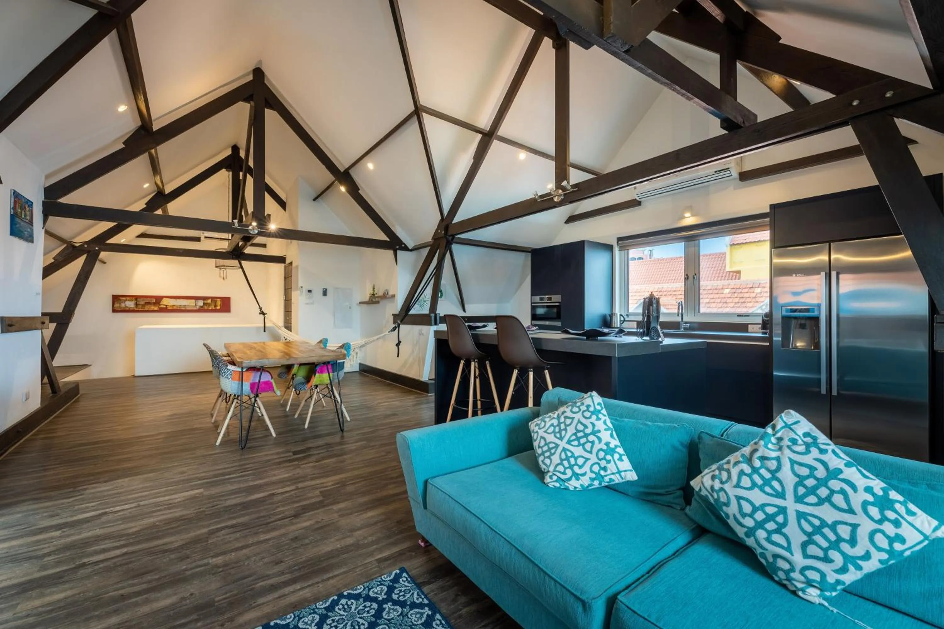 Living room in Blue Marlin Handelskade Apartments