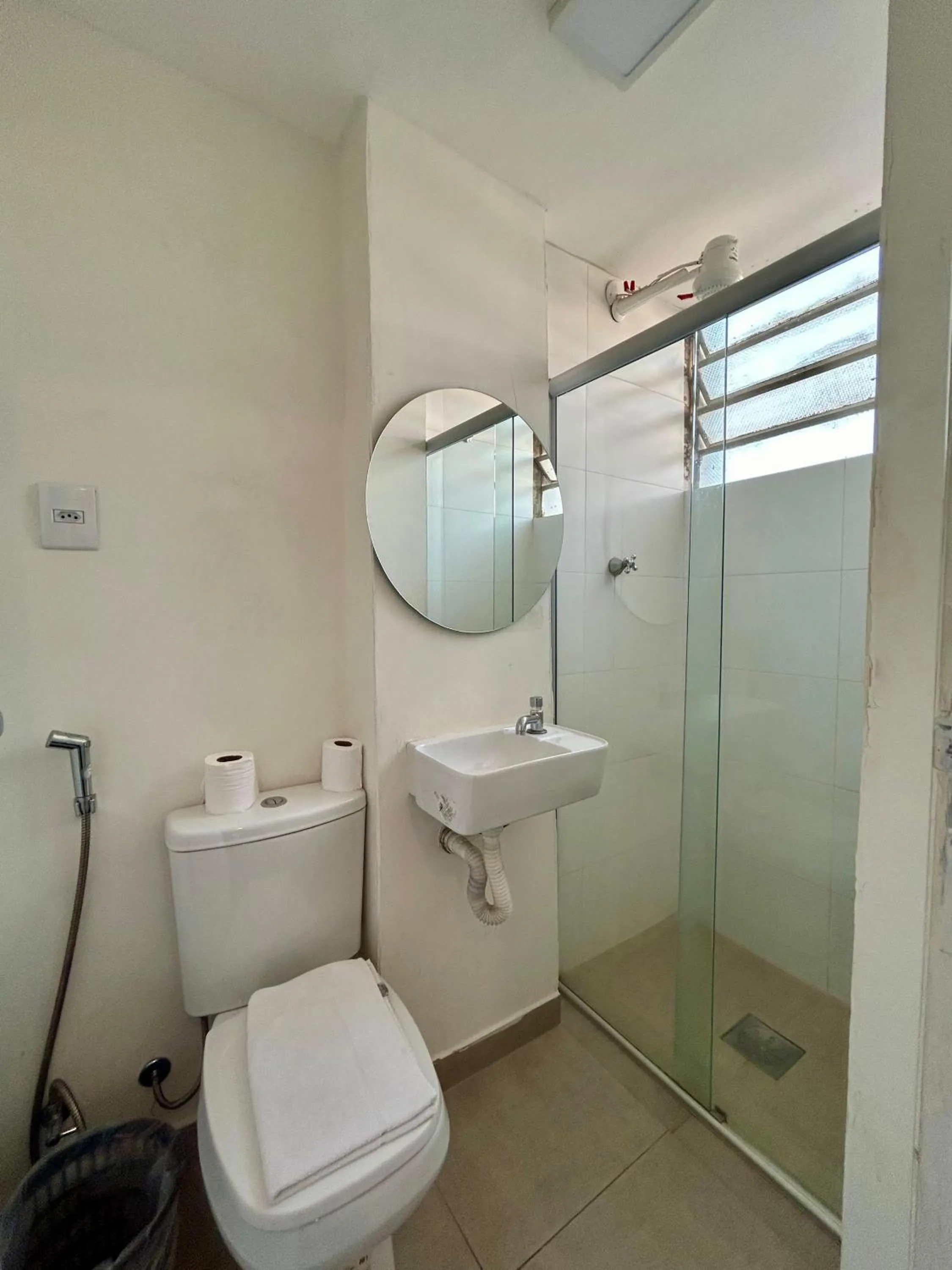 Shower in Novo Hotel Uirapuru