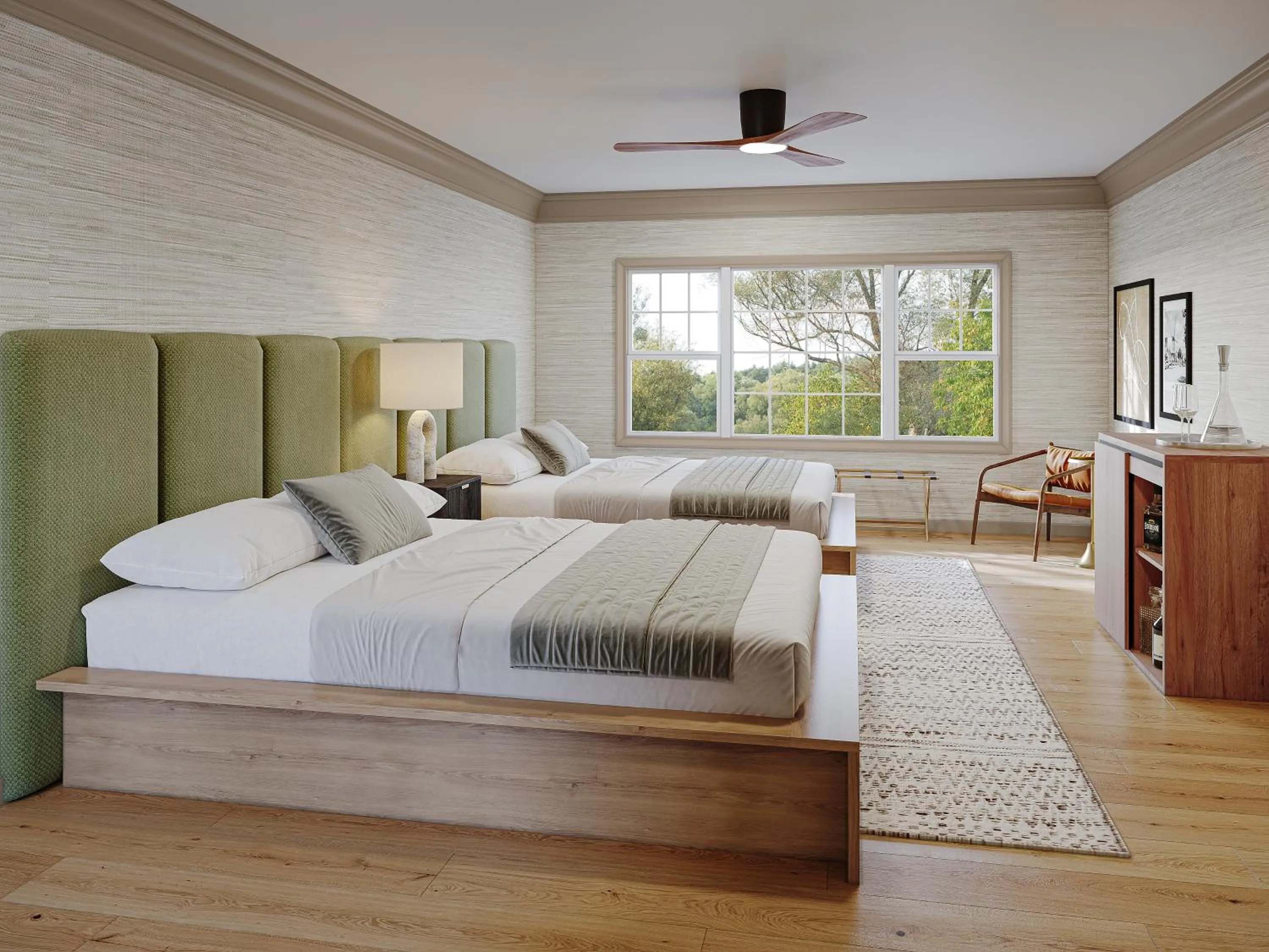 Bedroom, Bed in The Marlo