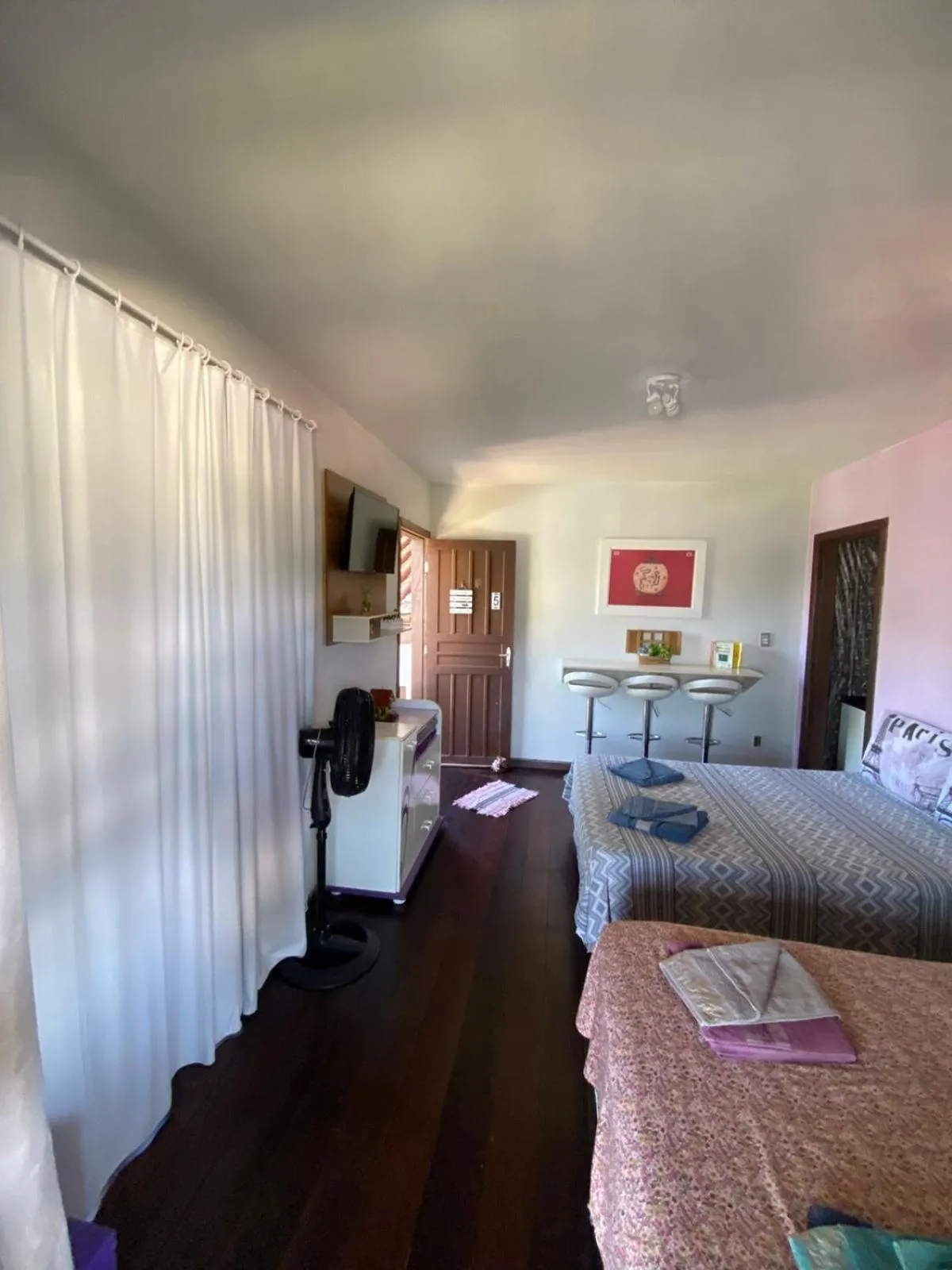 Photo of the whole room, Bed in Residencial Rodrigues Florianópolis Centro Aeroporto
