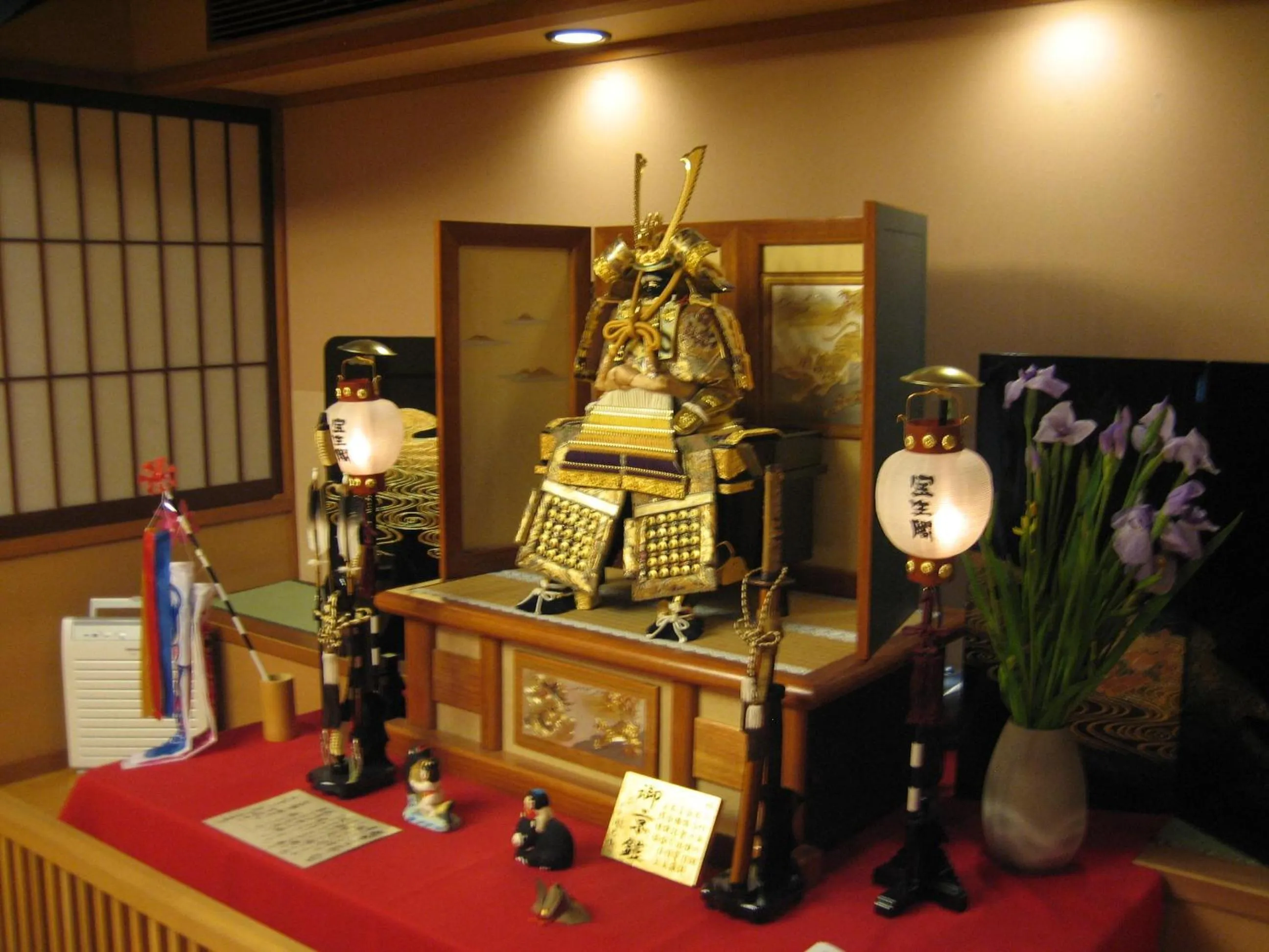 Decorative detail in Hoshokaku                                                                                       