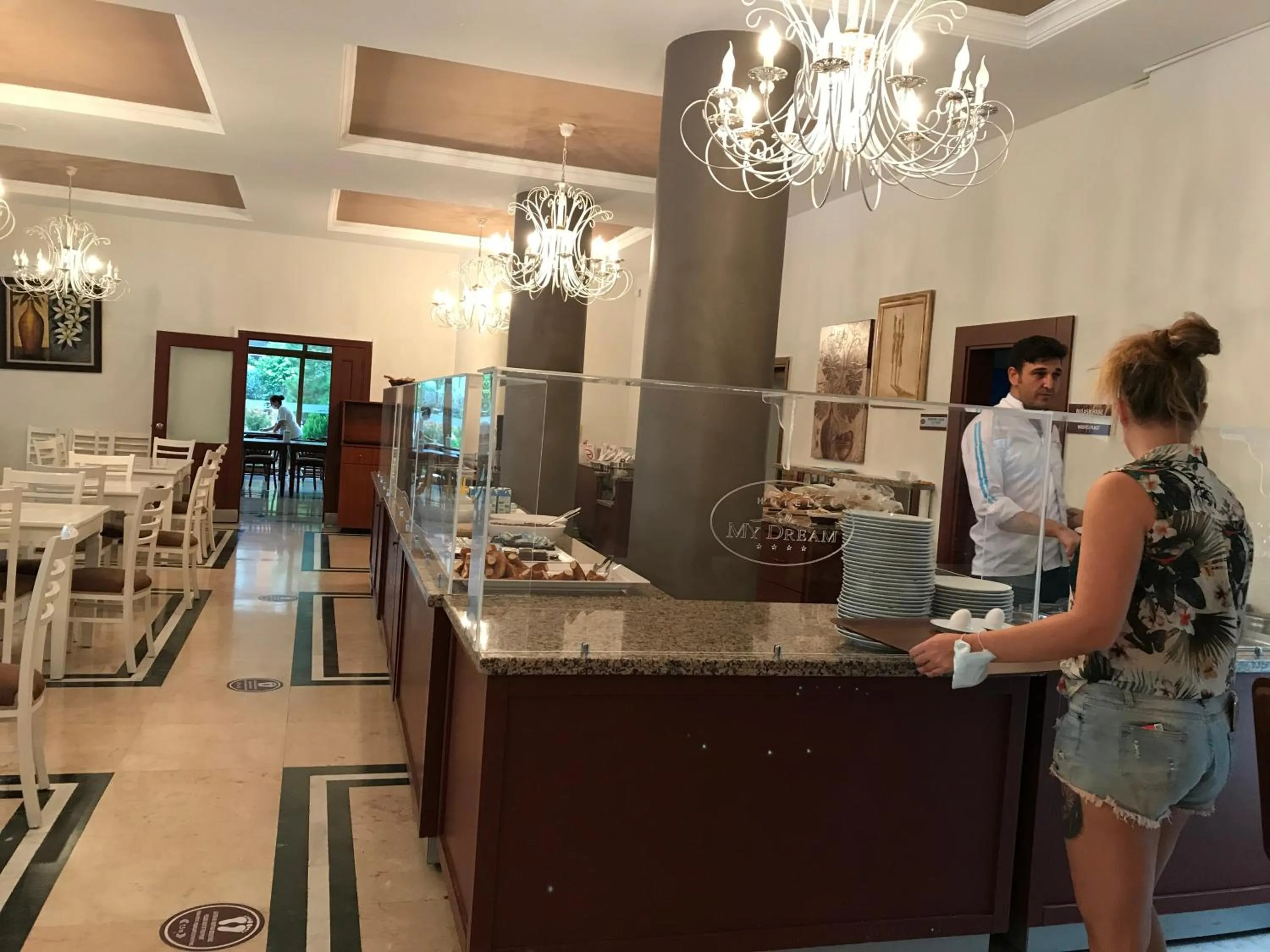 Buffet breakfast in My Dream Hotel