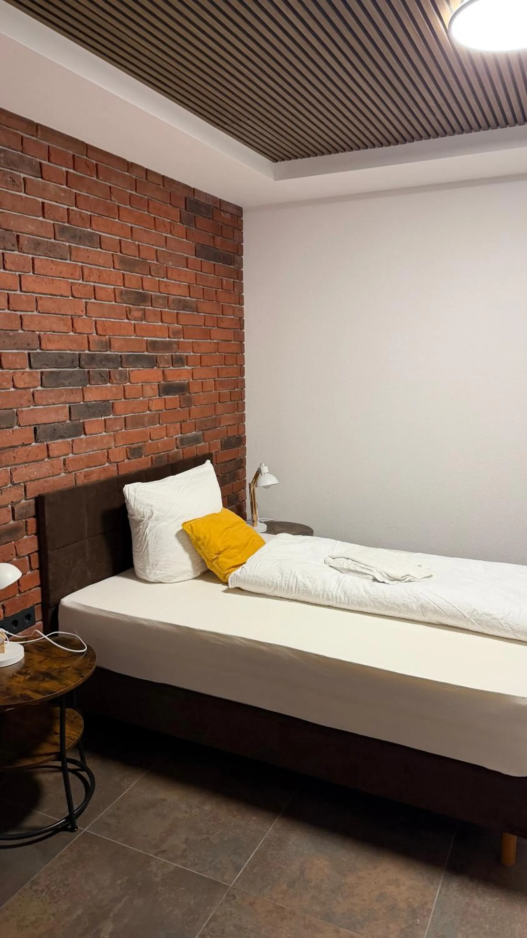 Bed in Hotel Rosengarten