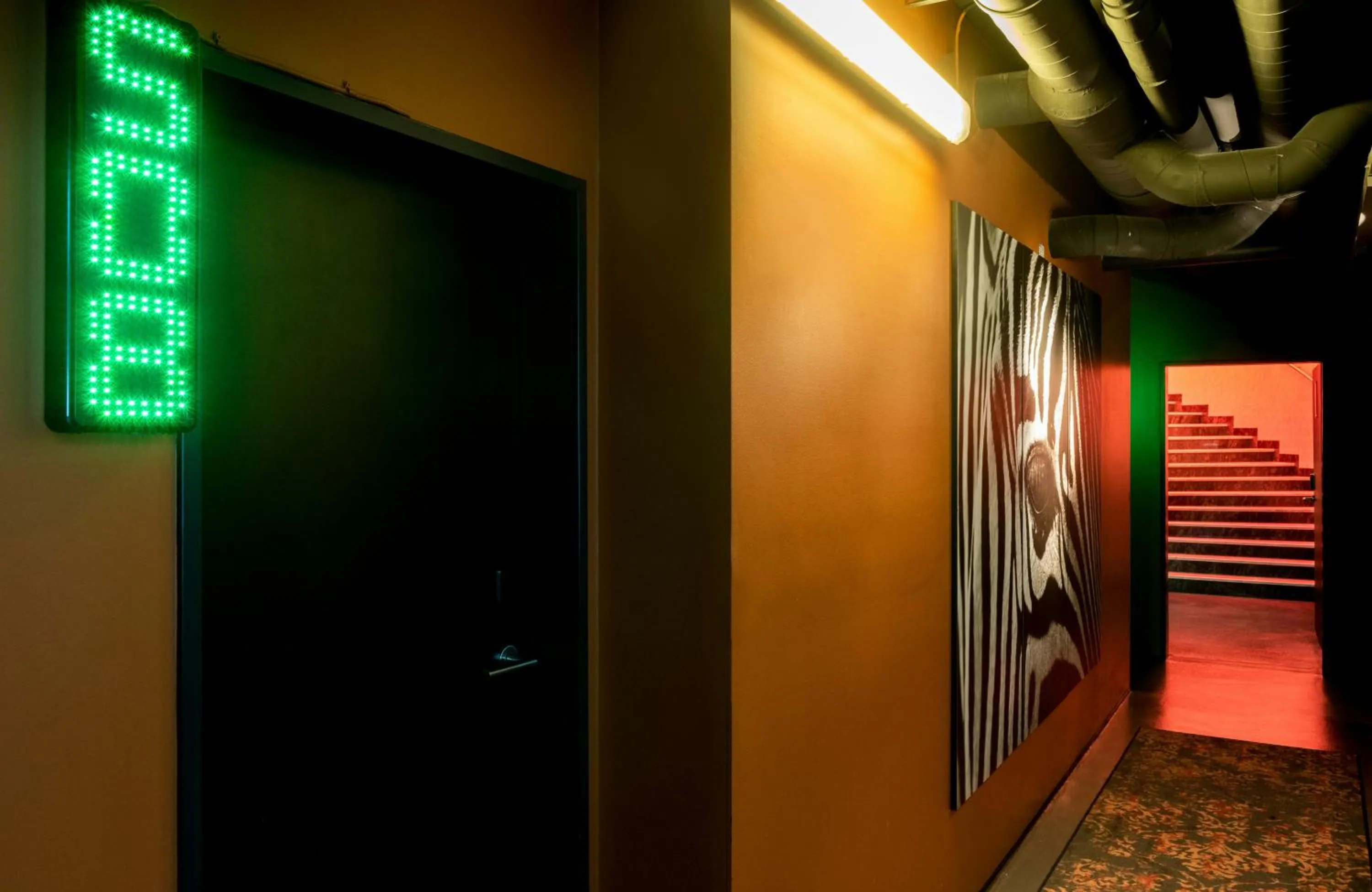 Decorative detail in NYX Hotel Prague by Leonardo Hotels