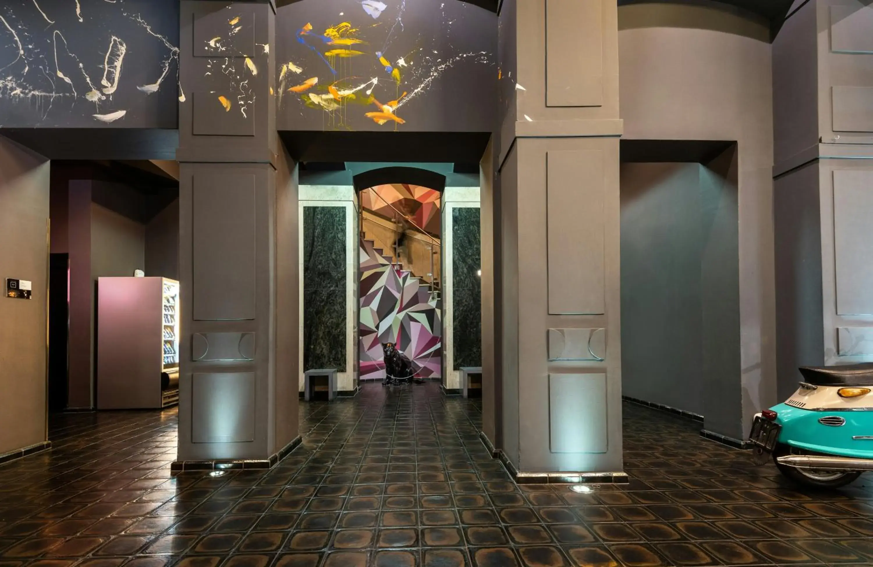 Lobby or reception in NYX Hotel Prague by Leonardo Hotels Lobby or reception in NYX Hotel Prague by Leonardo Hotels