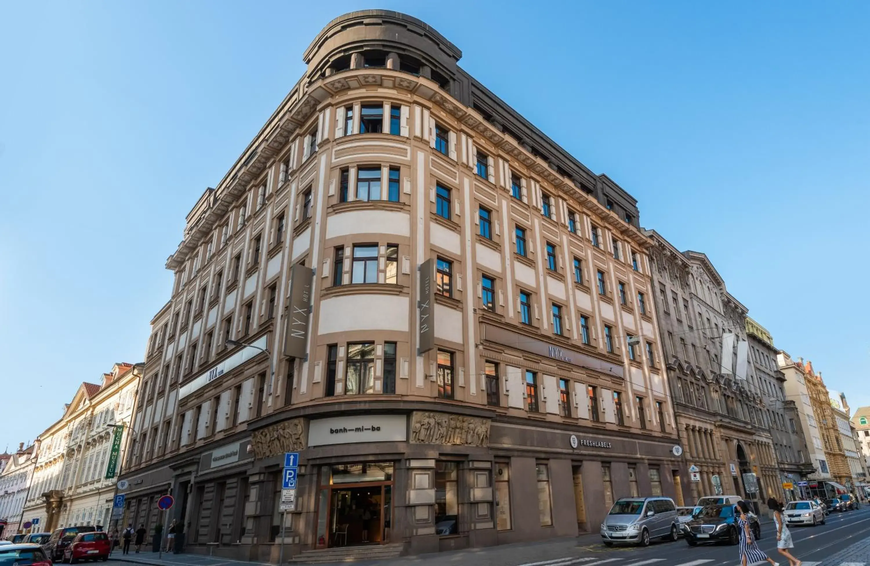 Property building in NYX Hotel Prague by Leonardo Hotels Property building in NYX Hotel Prague by Leonardo Hotels