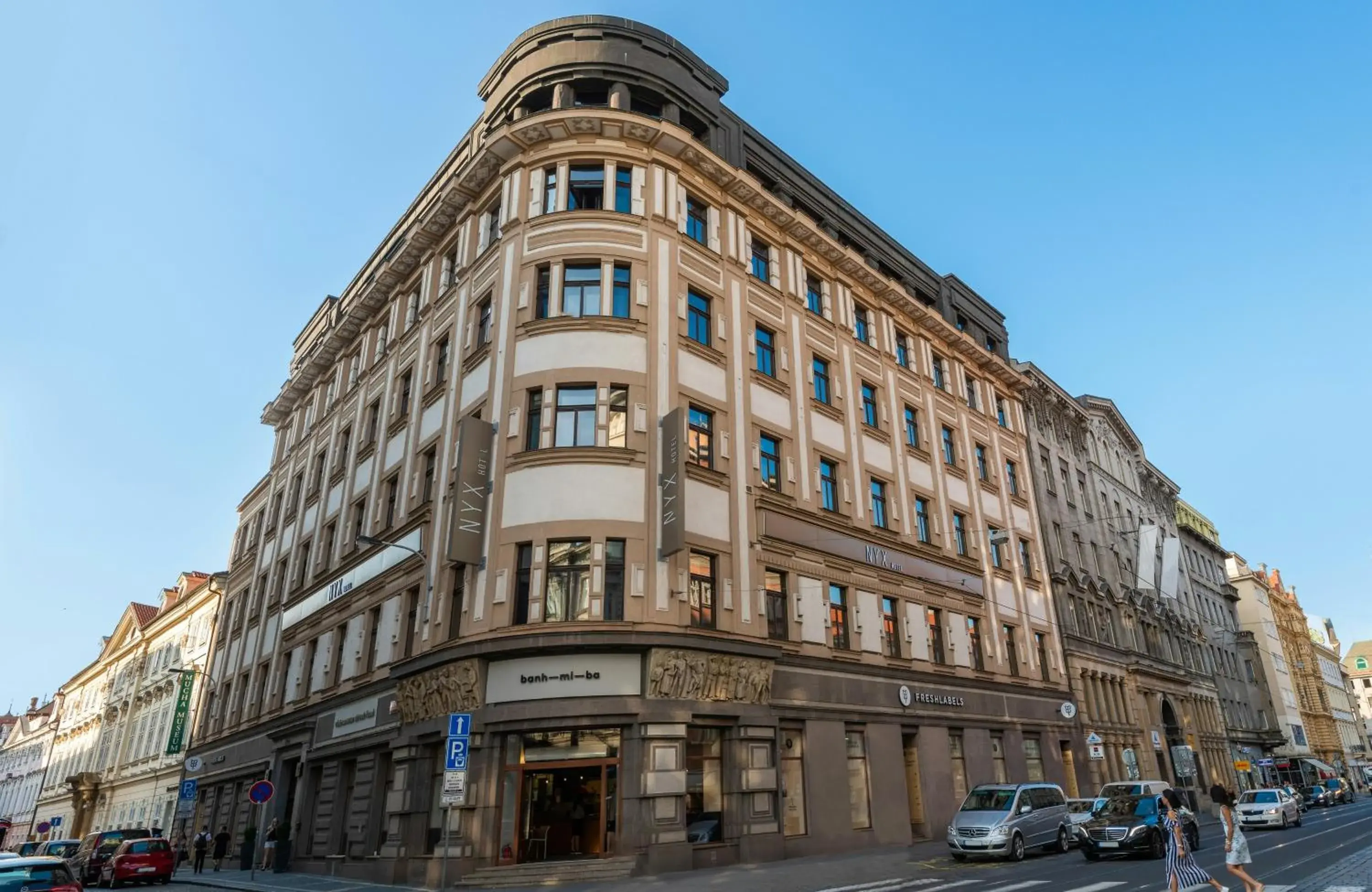 Property building in NYX Hotel Prague by Leonardo Hotels Property building in NYX Hotel Prague by Leonardo Hotels