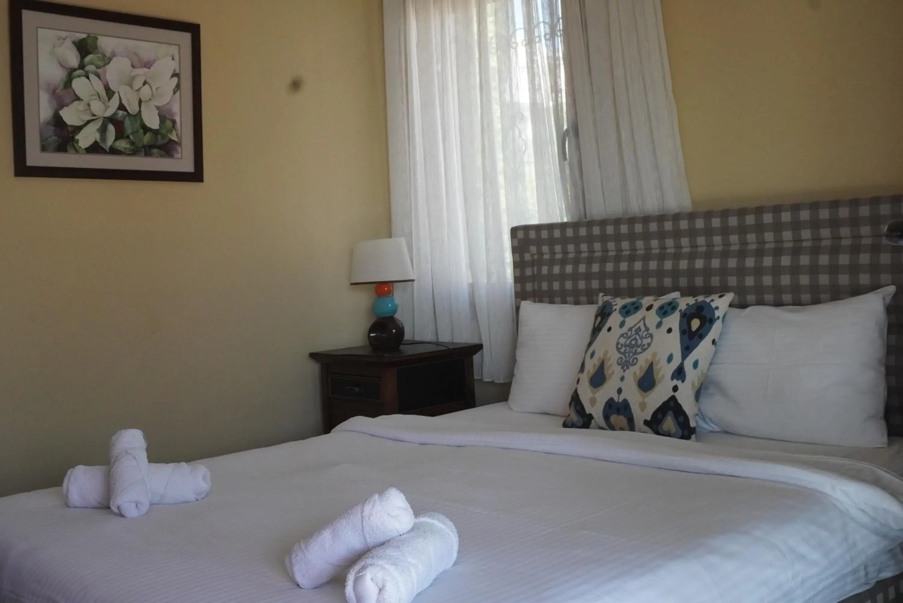 Bed in Cunda Villa Anka Bed in Cunda Villa Anka