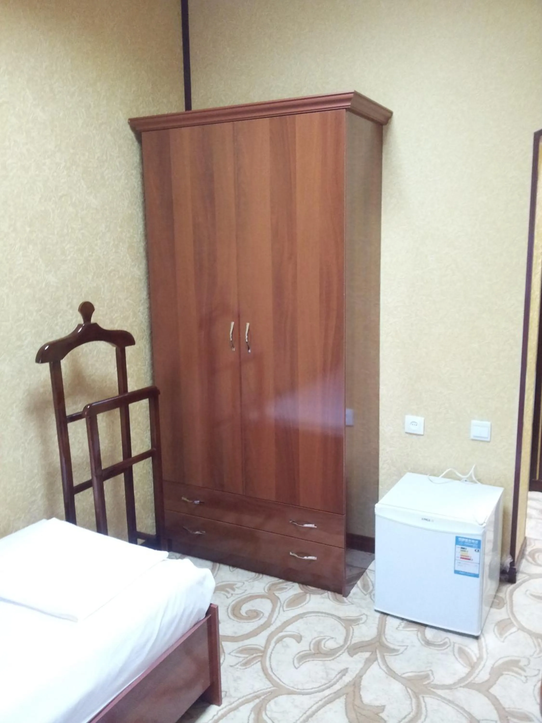 Bed in Dangara Hotel