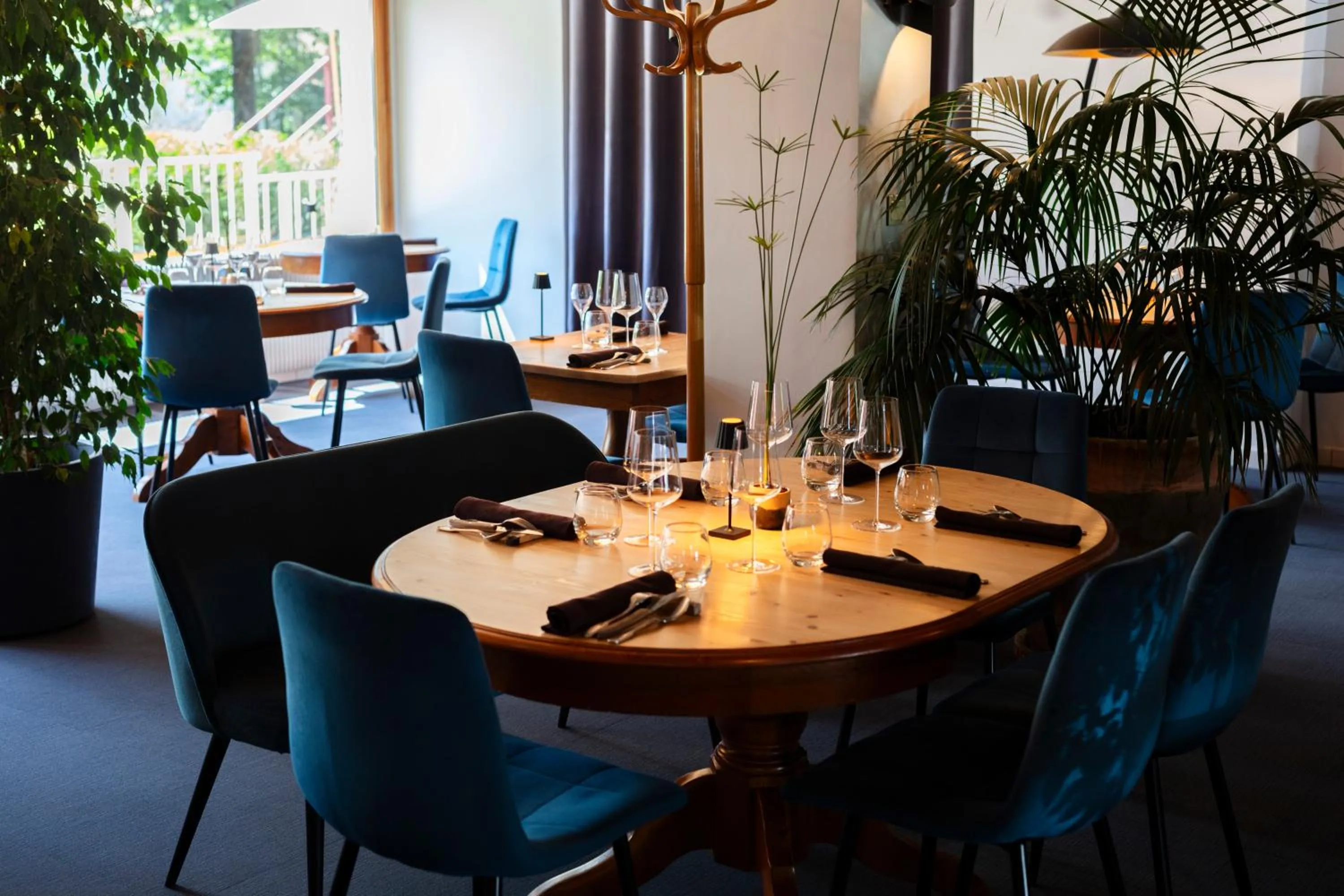 Restaurant/places to eat in Hotel Restaurant Les Glycines