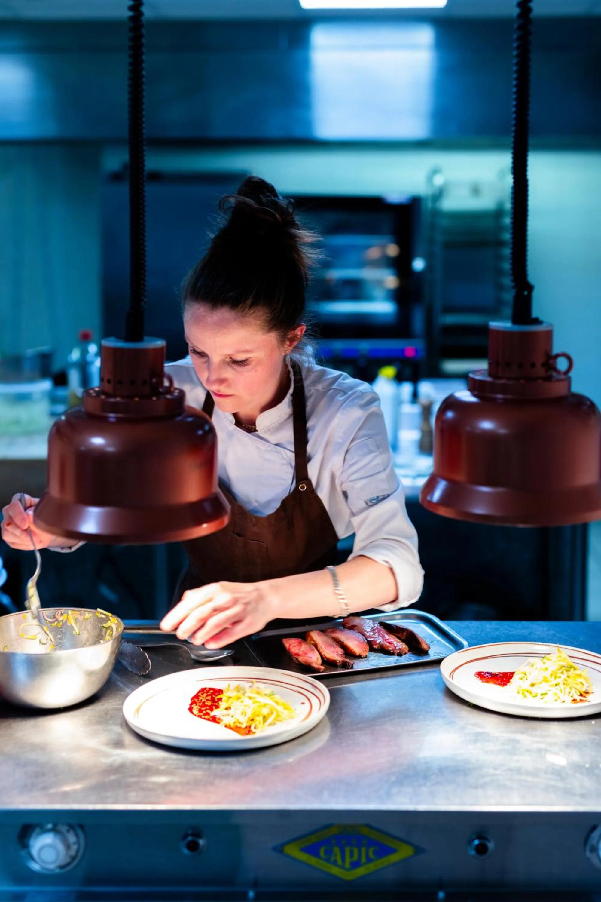 Staff in Hotel Restaurant Les Glycines