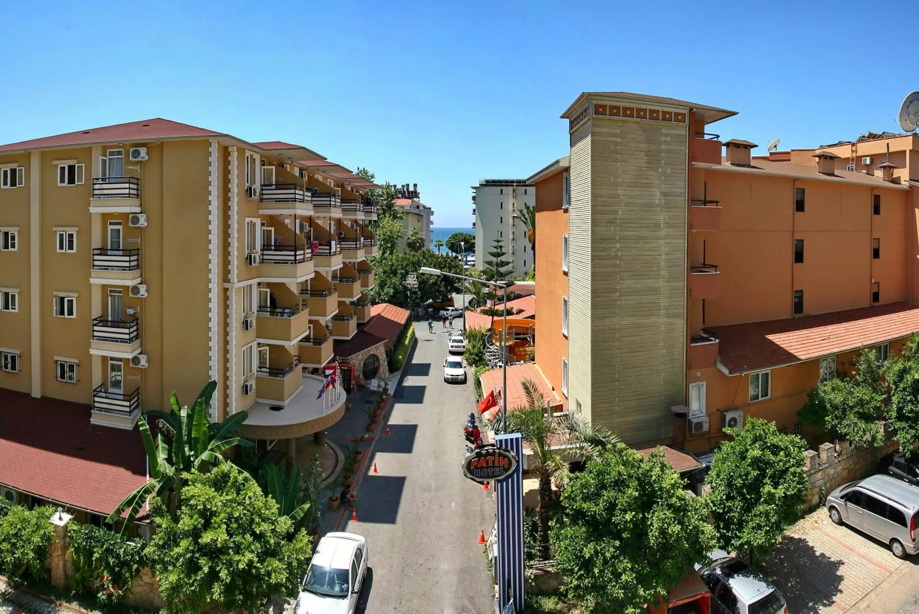 Area and facilities in Kleopatra Fatih Hotel