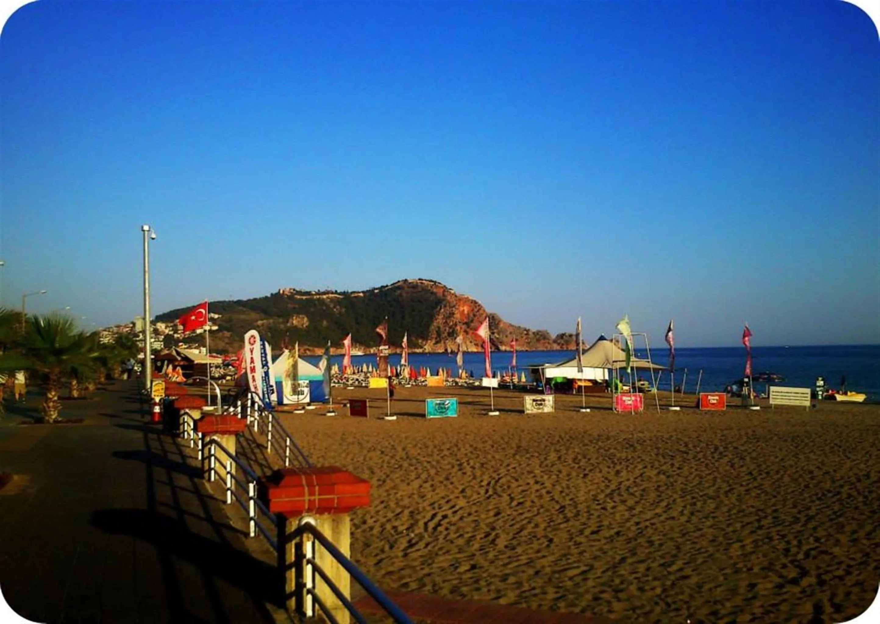 Beach in Kleopatra Fatih Hotel