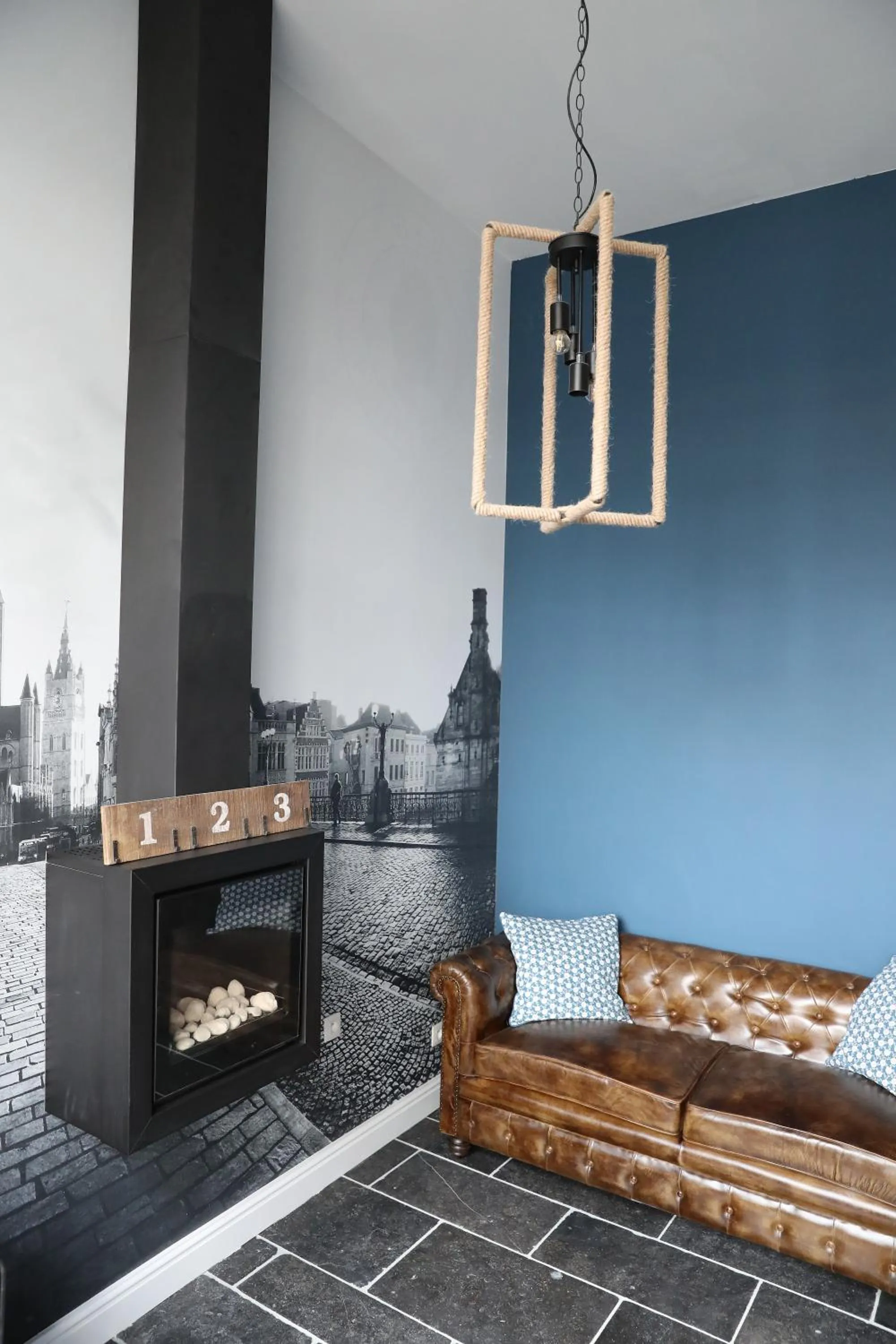 Seating area in B&B PETIT PRINCE, GENT