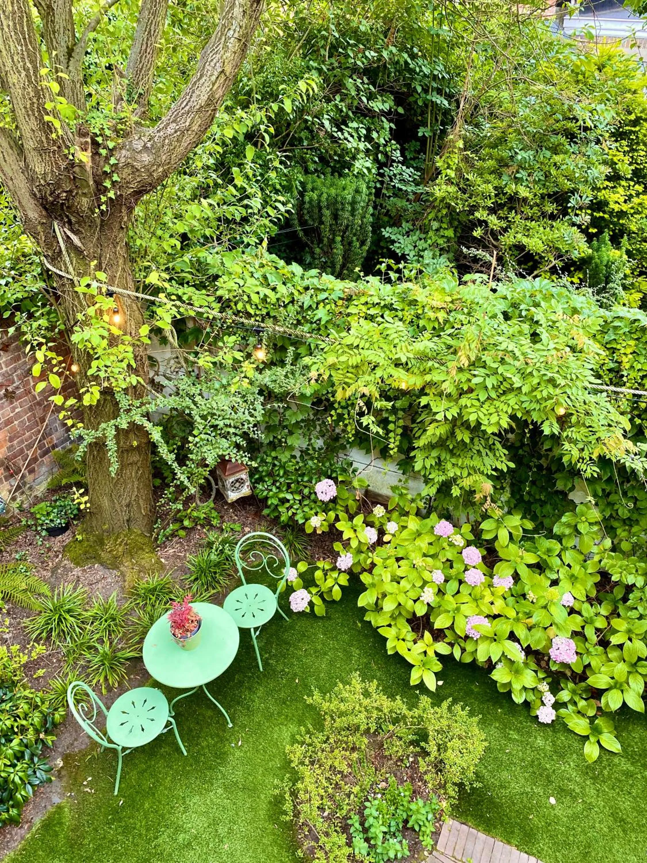 Inner courtyard view in B&B PETIT PRINCE, GENT