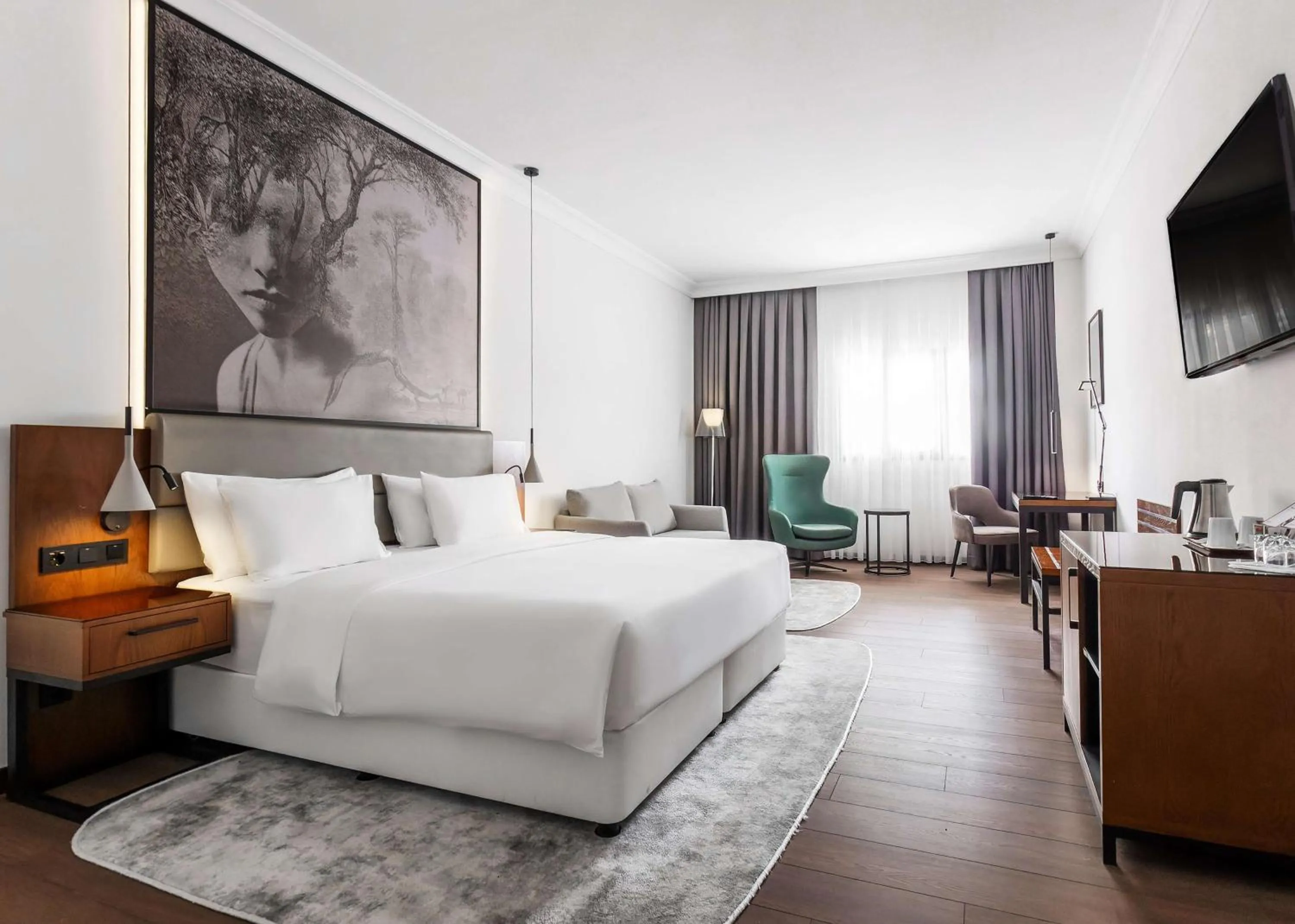 Photo of the whole room, Bed in Radisson Blu Hotel, Tashkent