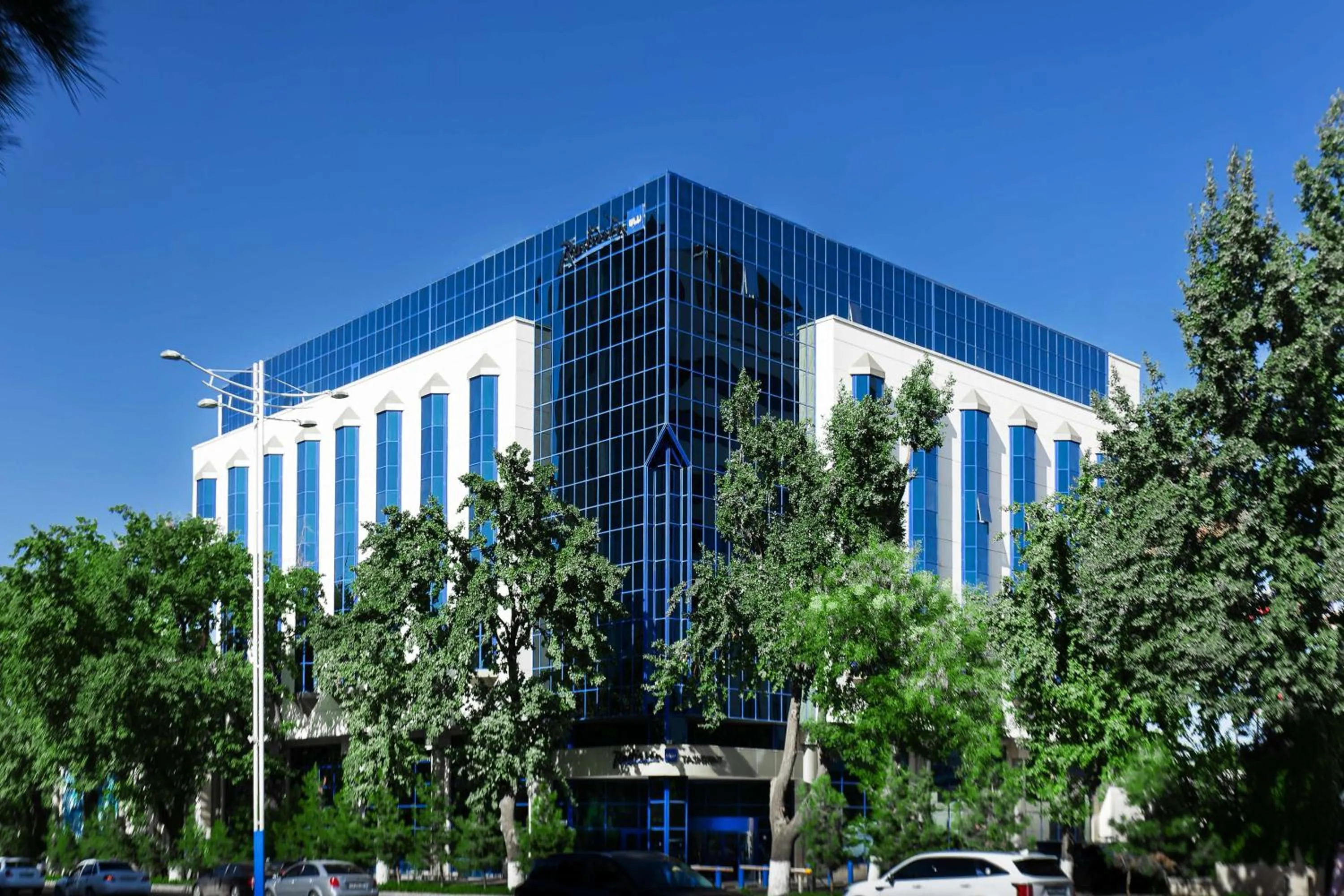 Property building in Radisson Blu Hotel, Tashkent