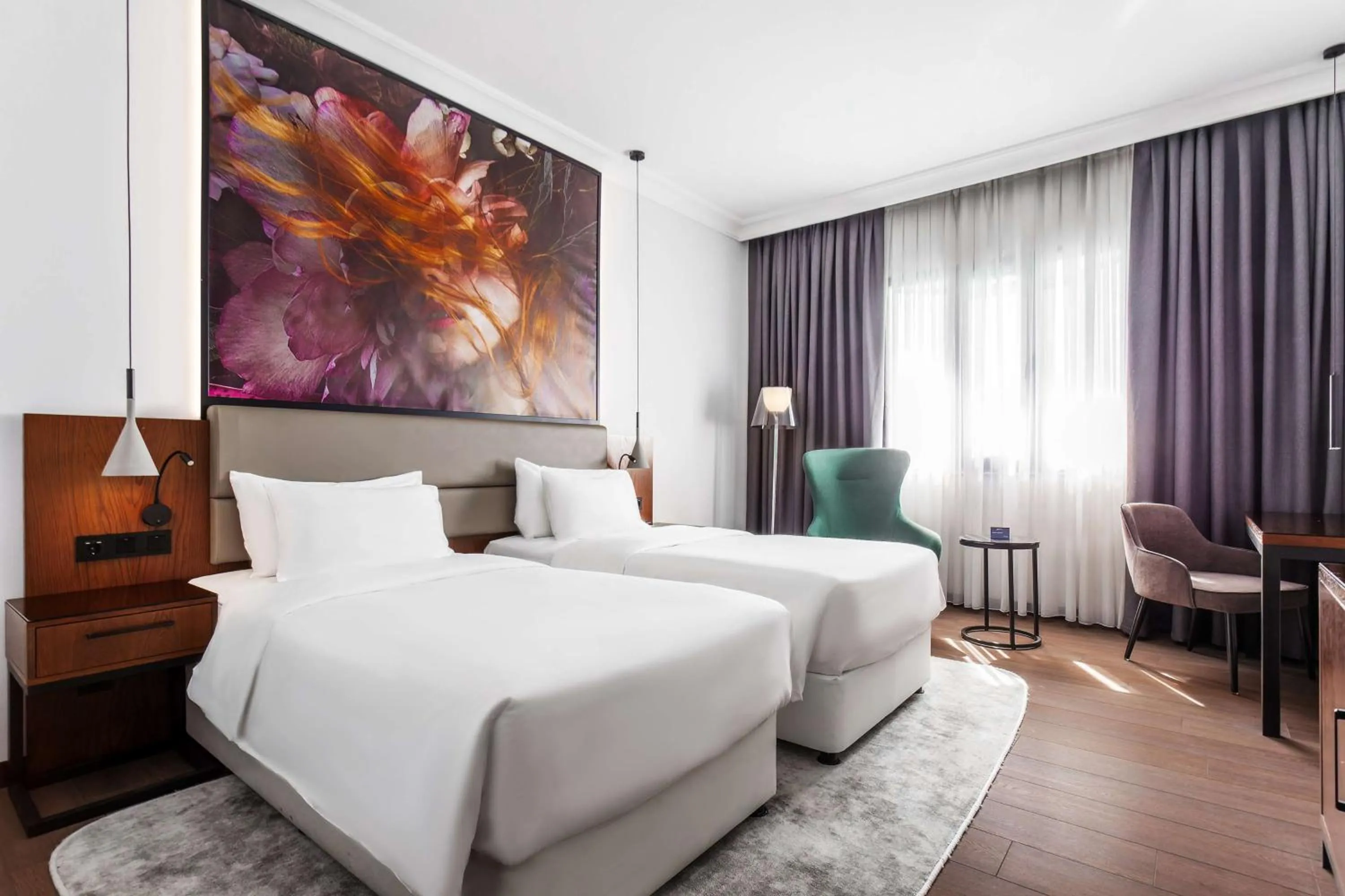 Bedroom, Bed in Radisson Blu Hotel, Tashkent