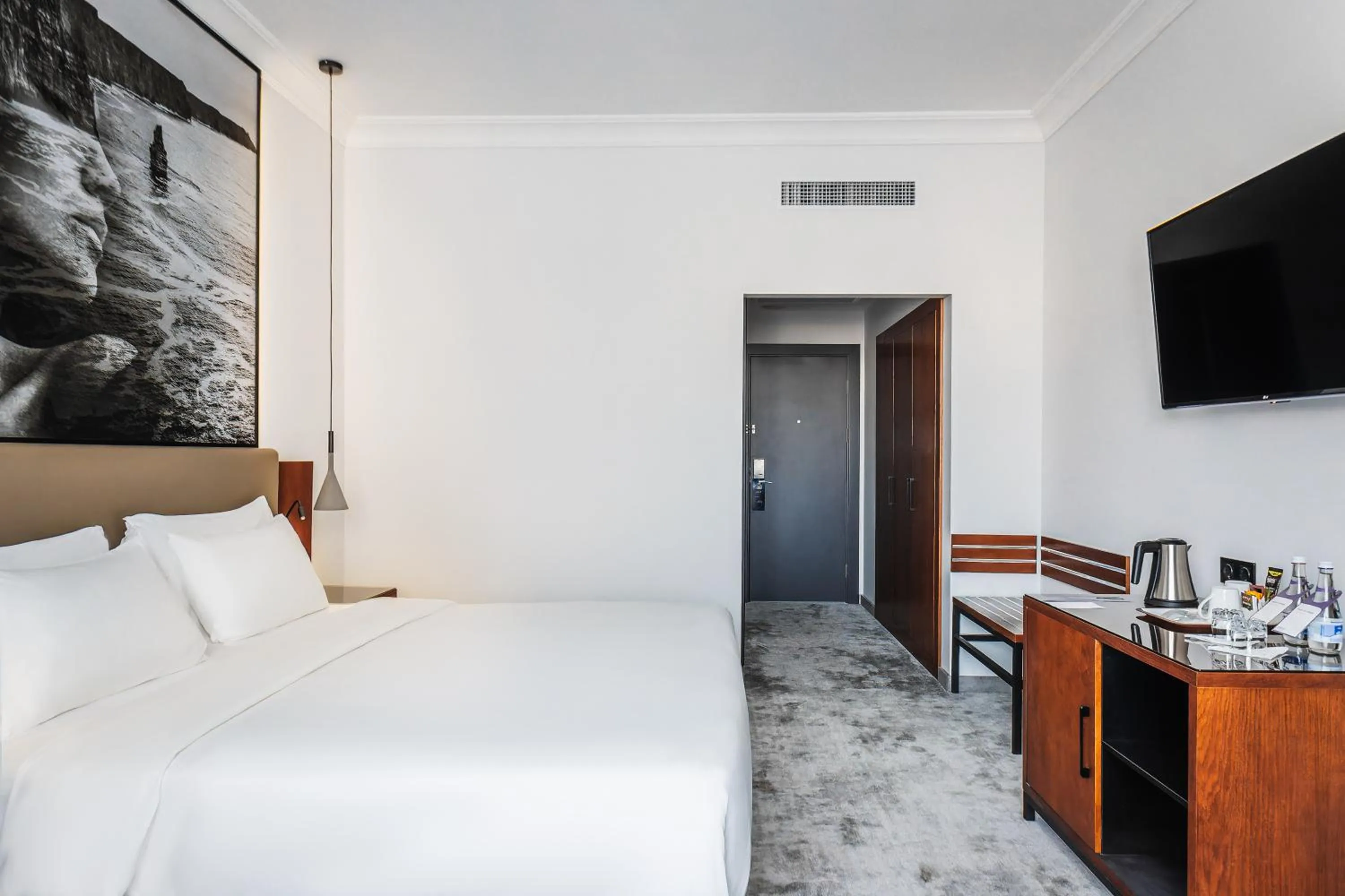 Bed in Radisson Blu Hotel, Tashkent