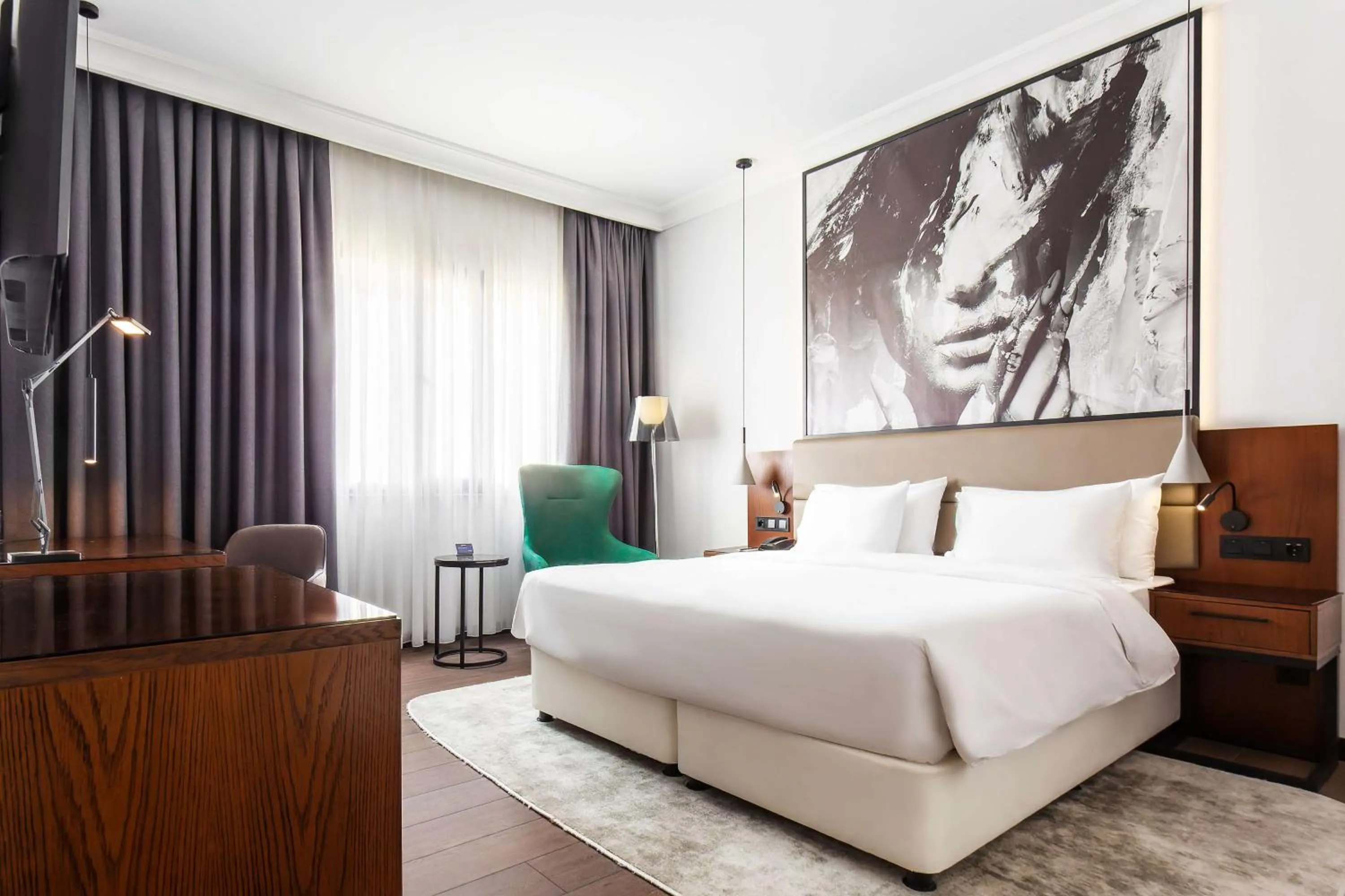 Photo of the whole room, Bed in Radisson Blu Hotel, Tashkent