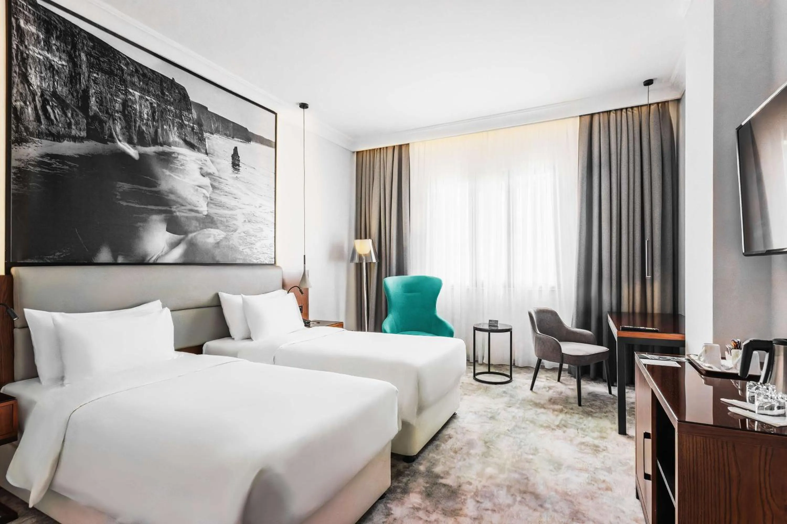 Bedroom, Bed in Radisson Blu Hotel, Tashkent