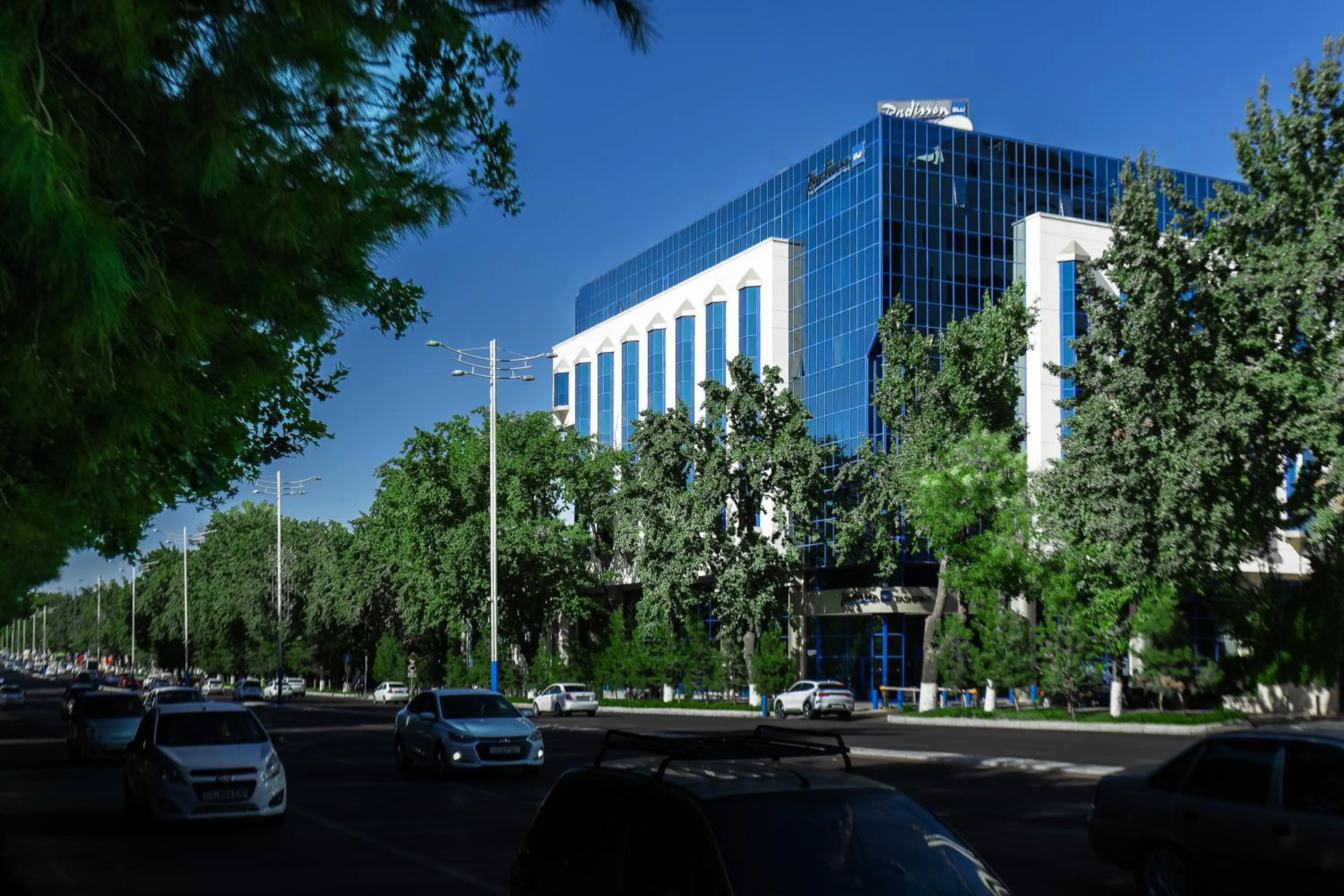Property building in Radisson Blu Hotel, Tashkent