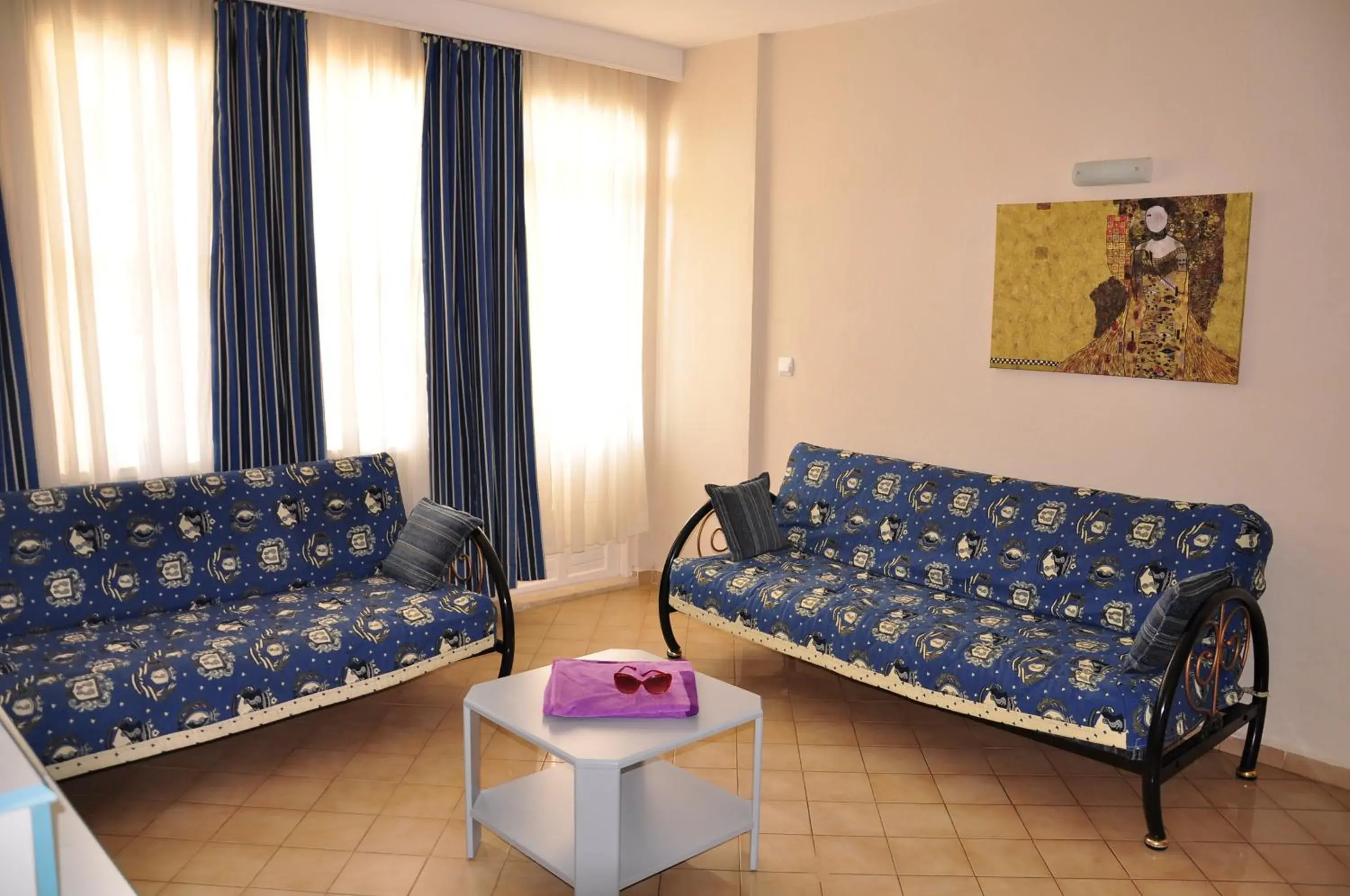 Living room in Belle Ocean Apart Otel Living room in Belle Ocean Apart Otel